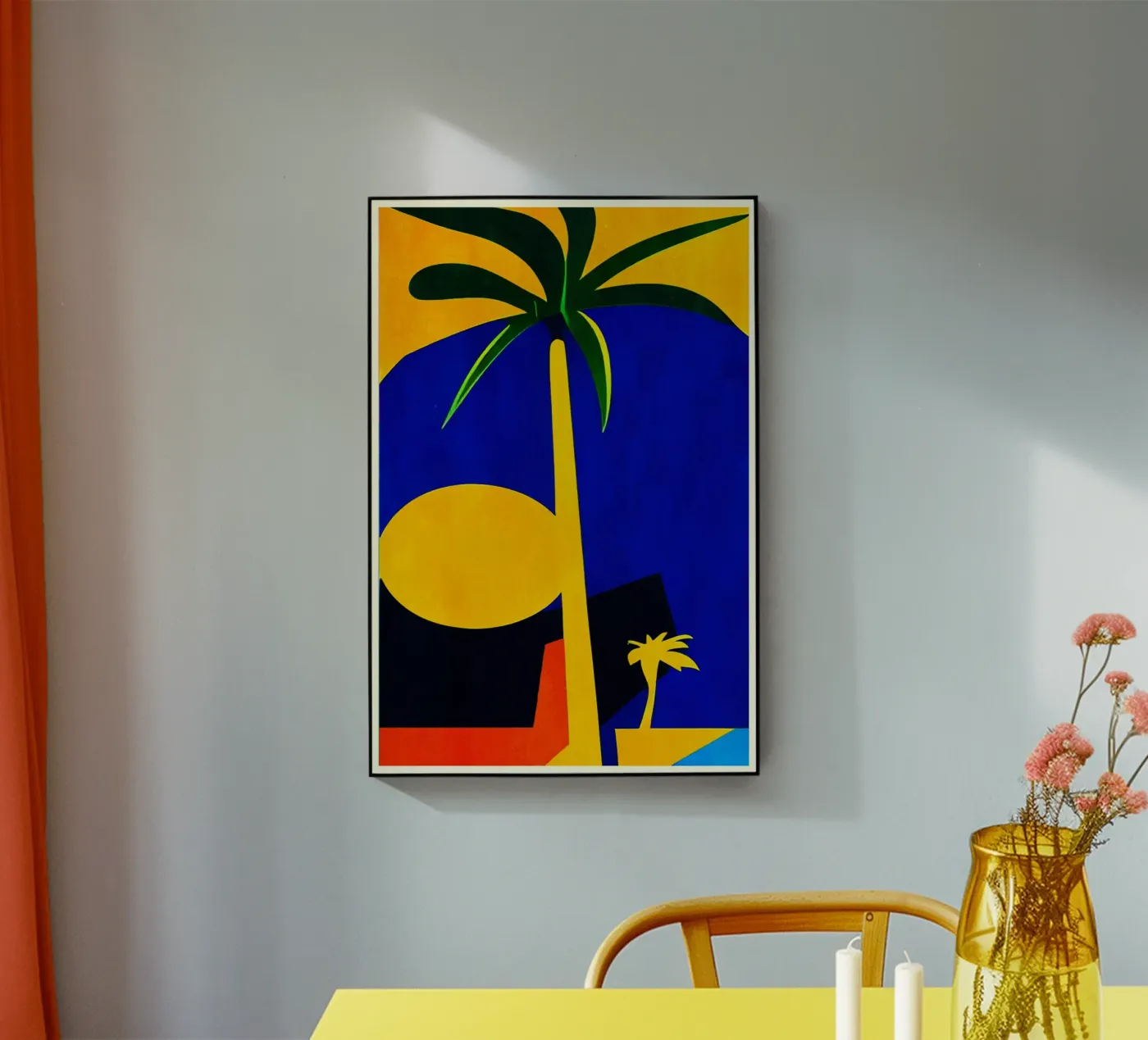 Palm Trees plexiglas de Bo Anderson