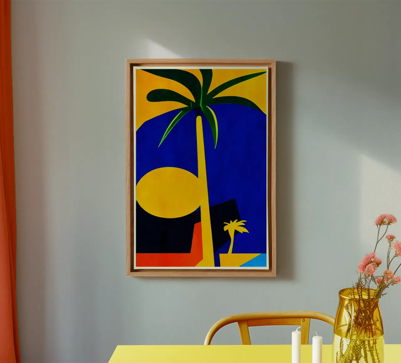 Palm Trees tela da Bo Anderson