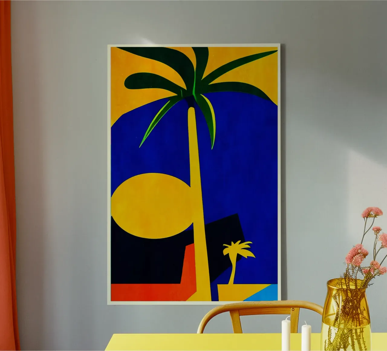 Palm Trees tela da Bo Anderson