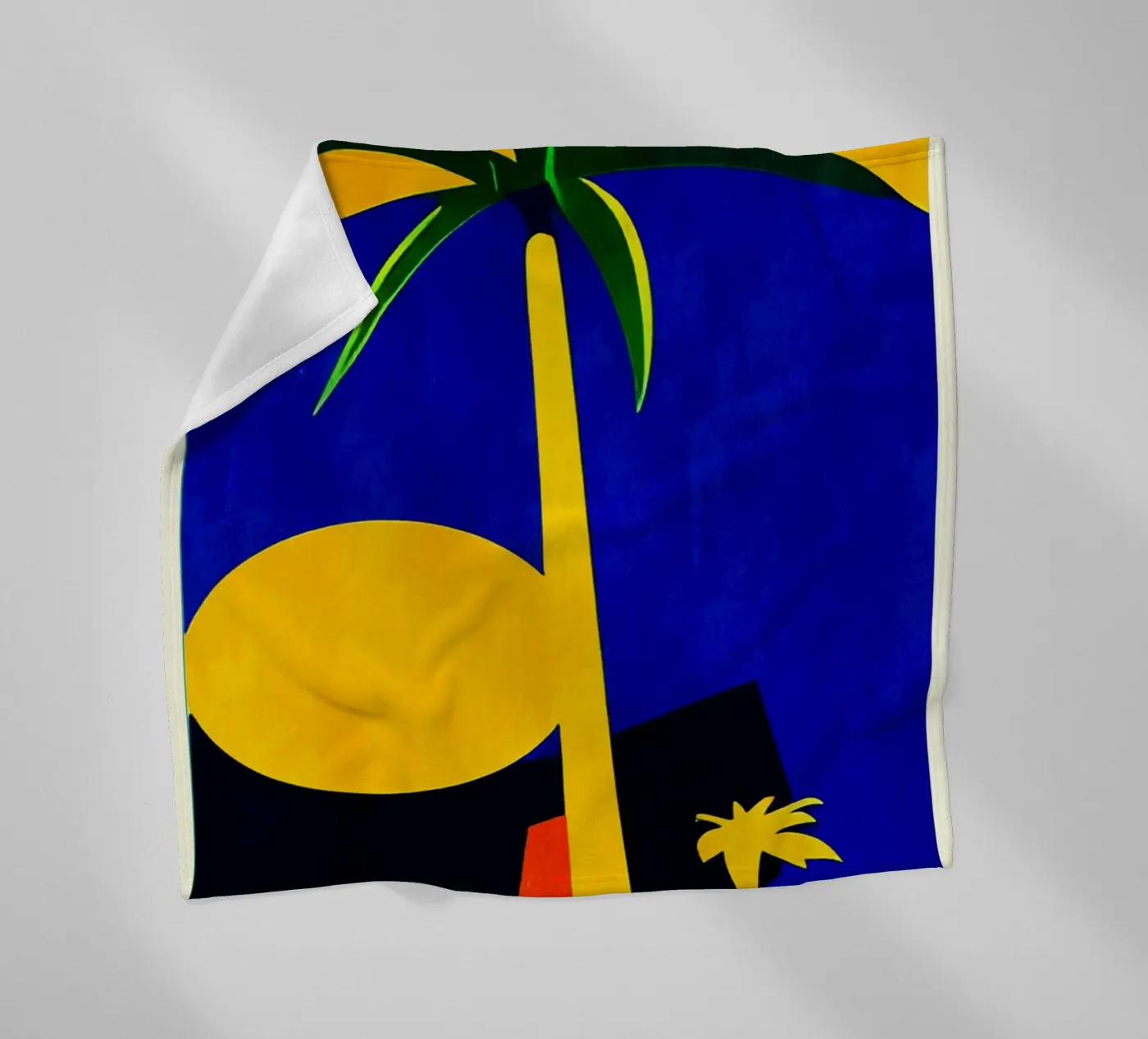 Palm Trees Fleecedecke von Bo Anderson