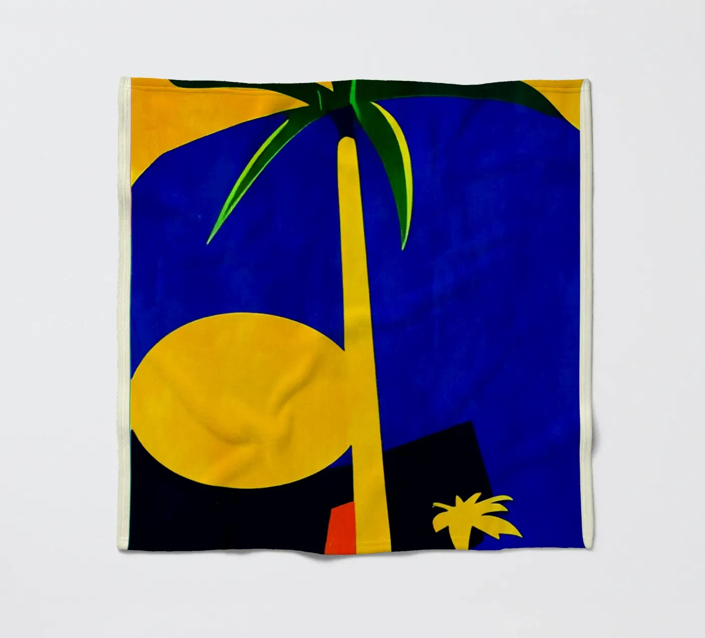 Palm Trees Fleecedecke von Bo Anderson