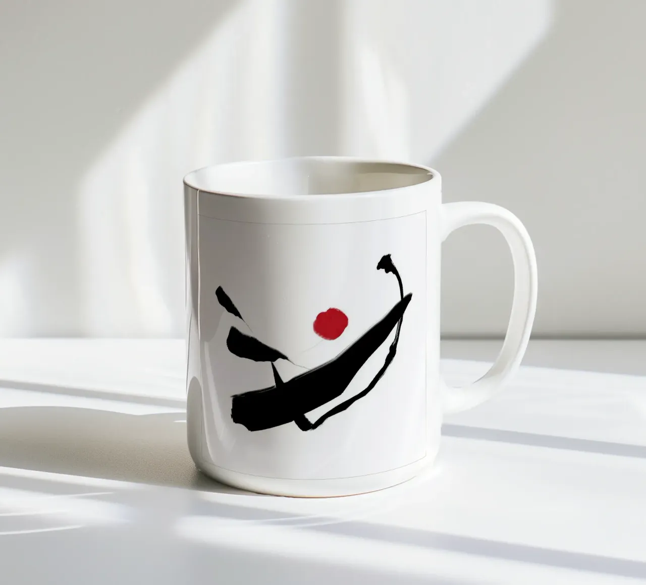 ink art line shape tazza in ceramica da Grant