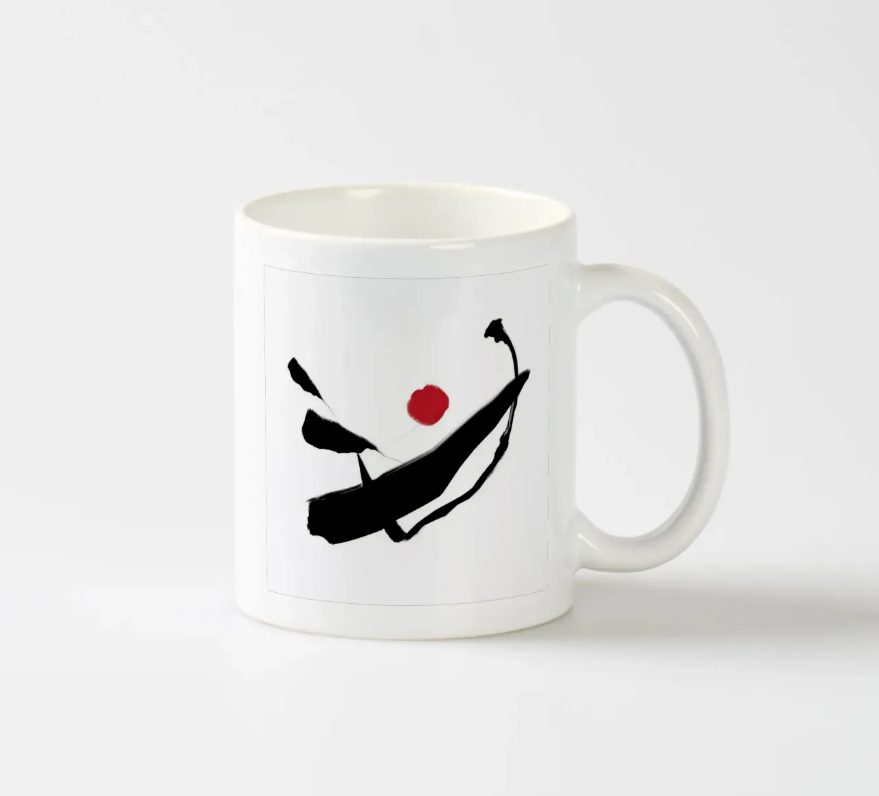 ink art line shape tazza in ceramica da Grant