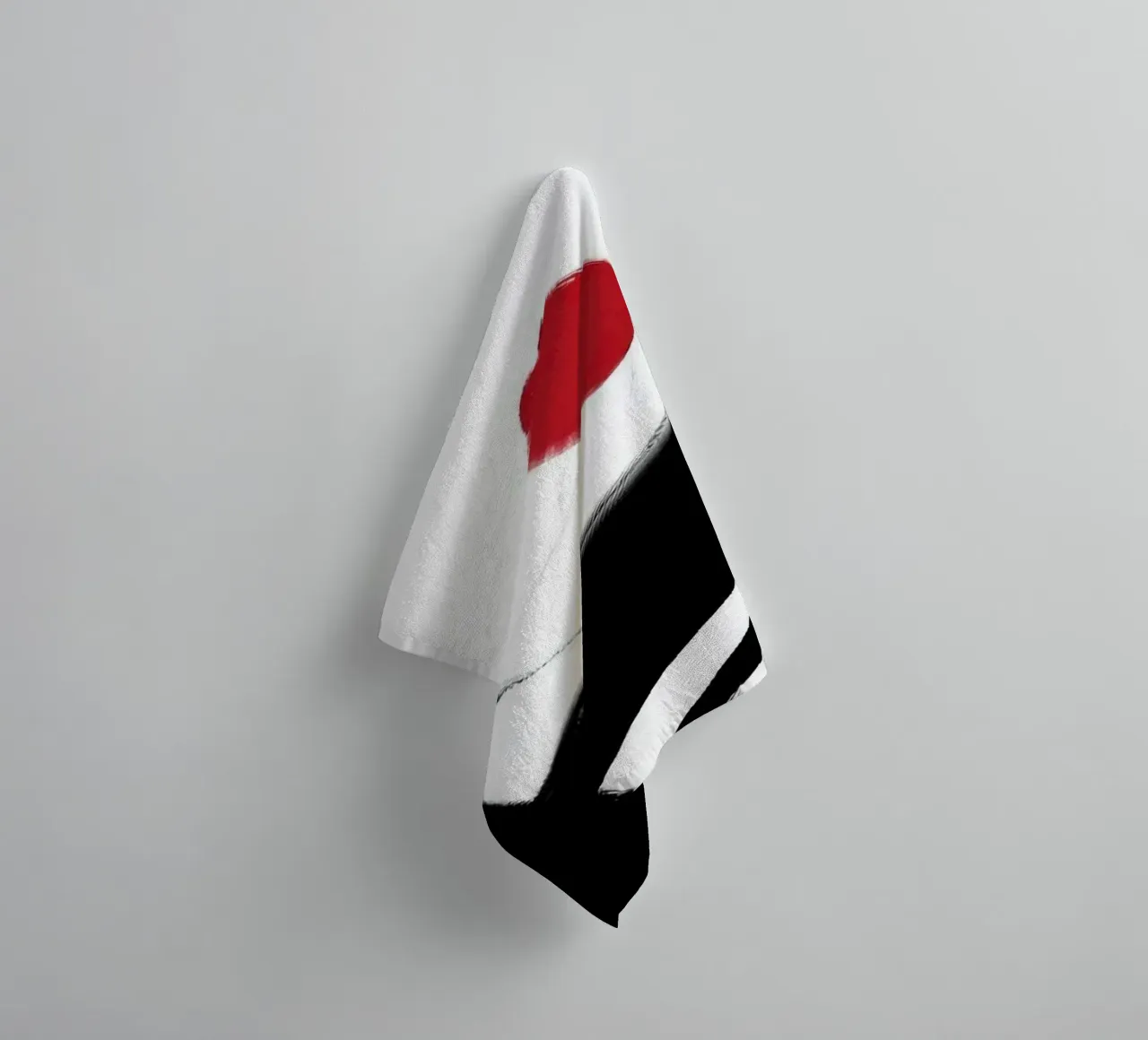 ink art line shape asciugamano da bagno da Grant