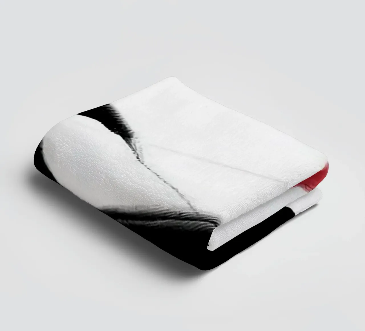 ink art line shape asciugamano da bagno da Grant
