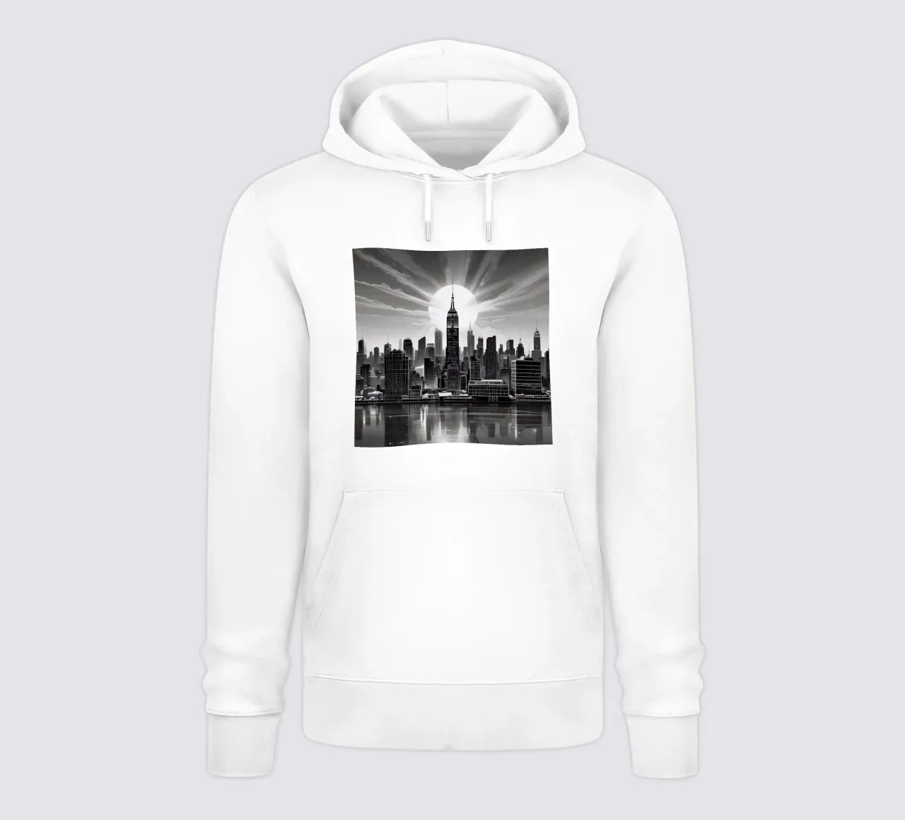 Skyline di New York felpa con cappuccio da BenCoStyle