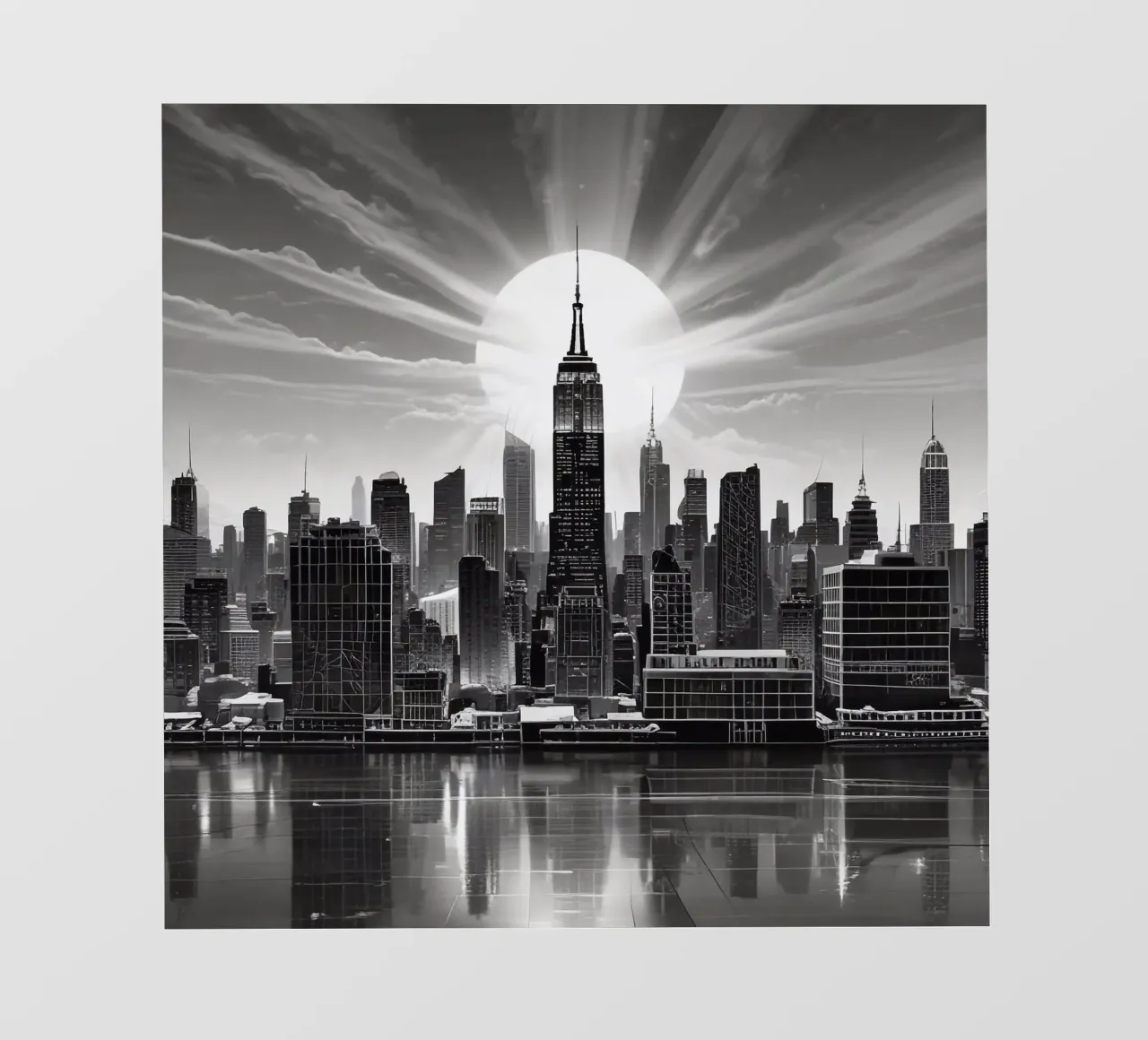 Skyline di New York telo in pvc da BenCoStyle