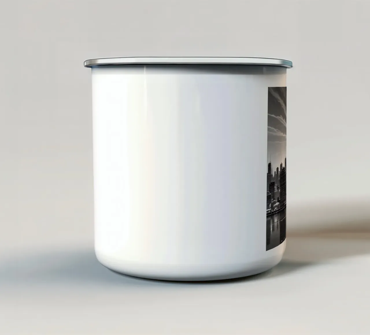 Skyline di New York tazza in smalto da BenCoStyle