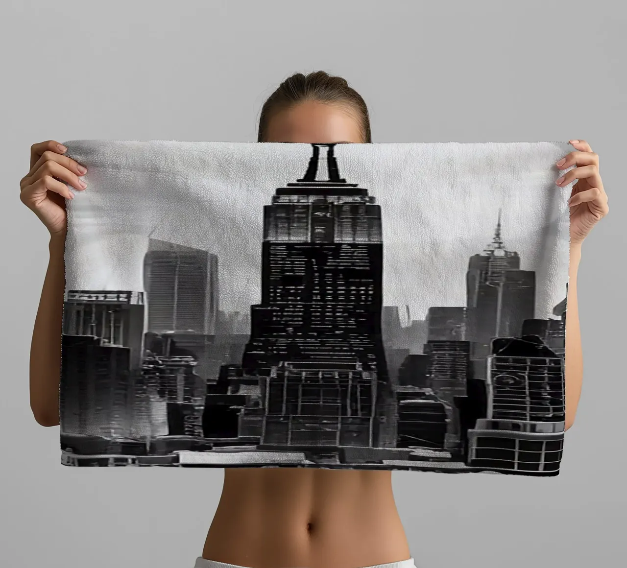 Skyline di New York asciugamano da bagno da BenCoStyle