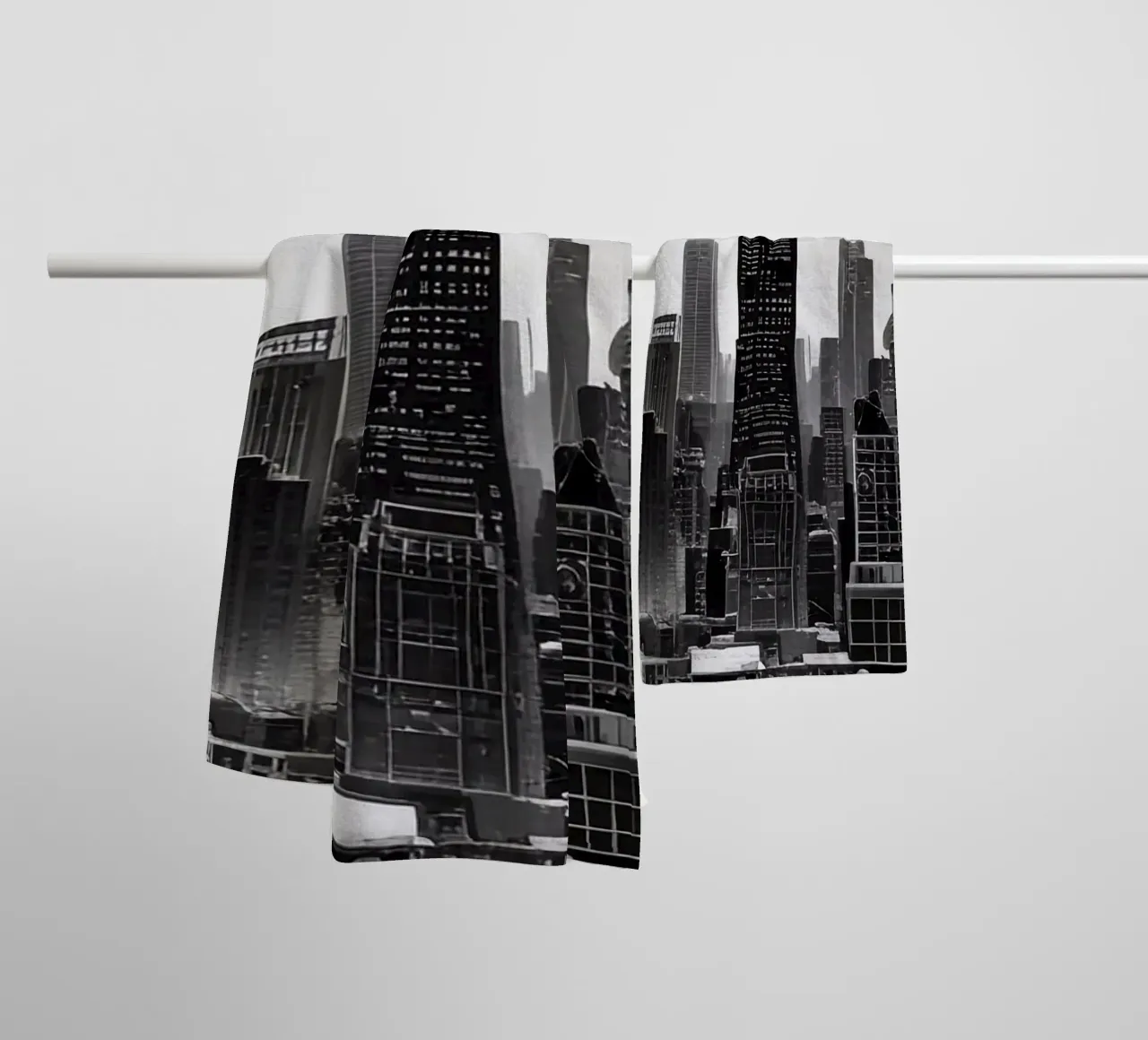 Skyline di New York asciugamano da bagno da BenCoStyle