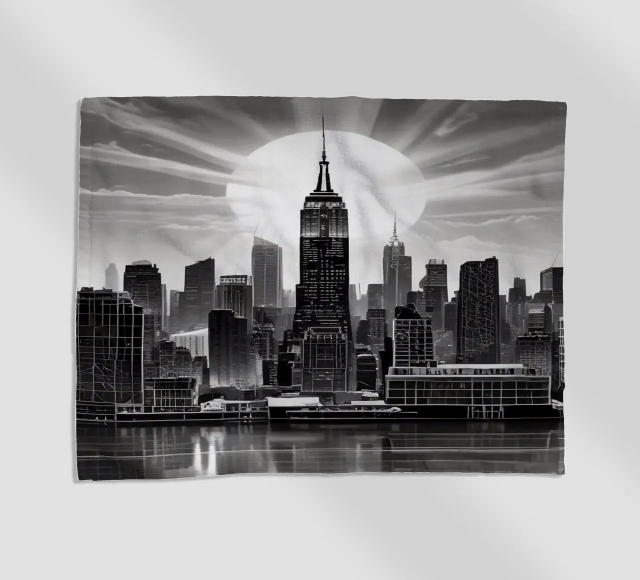 Skyline di New York telo mare da BenCoStyle
