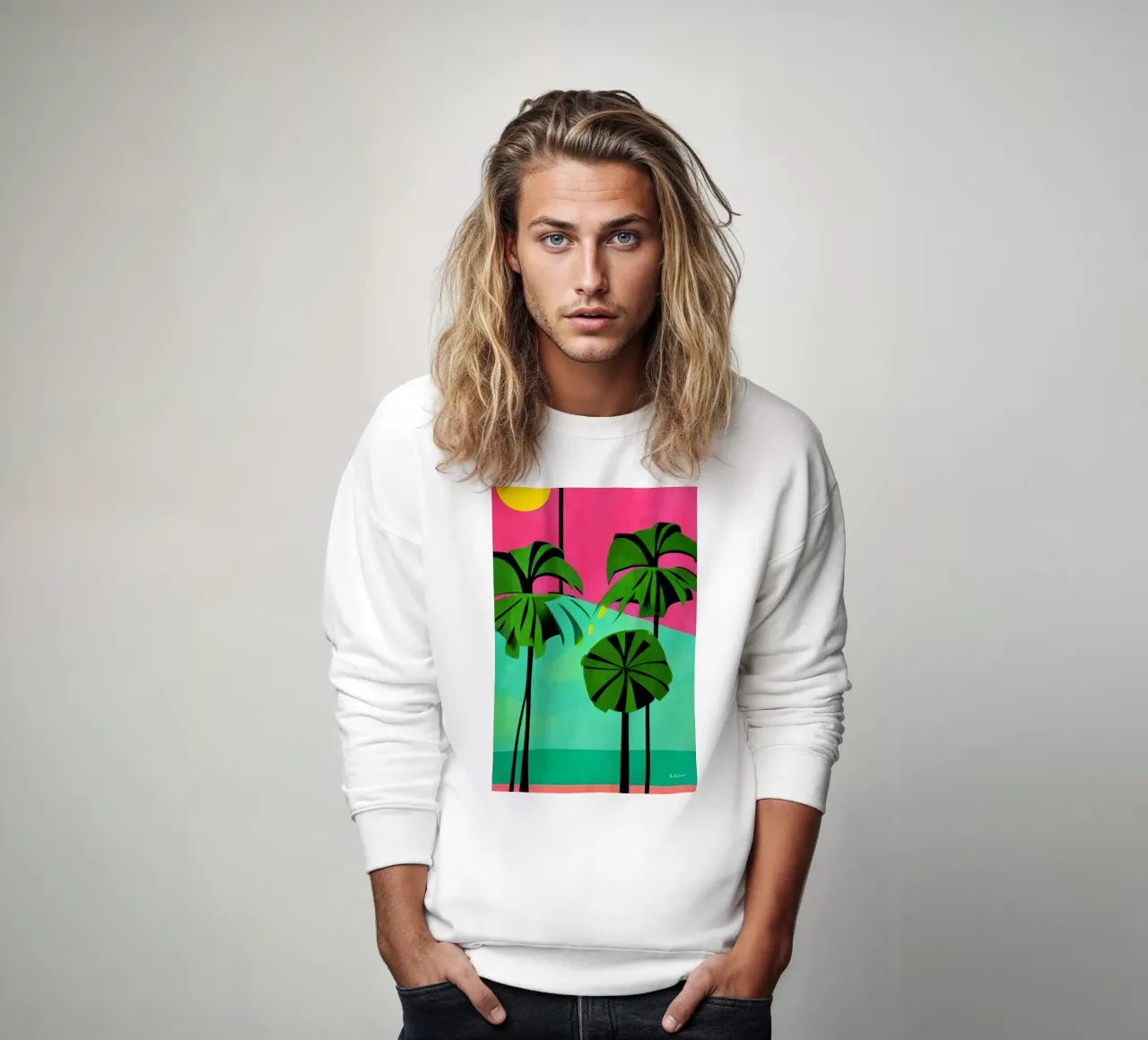 Sunny Side Up sweatshirt by Bo Anderson