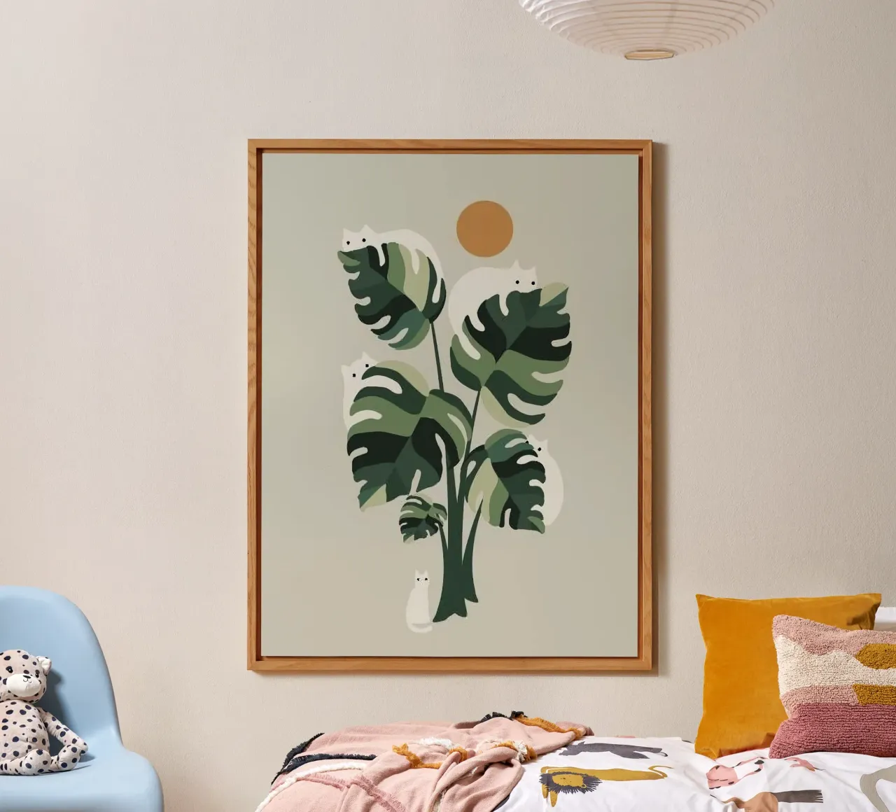 cat on branch alluminio dibond da comura