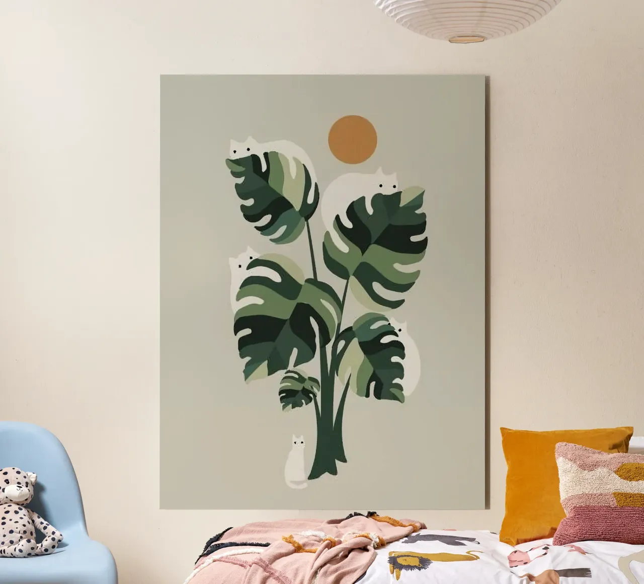 cat on branch alluminio dibond da comura