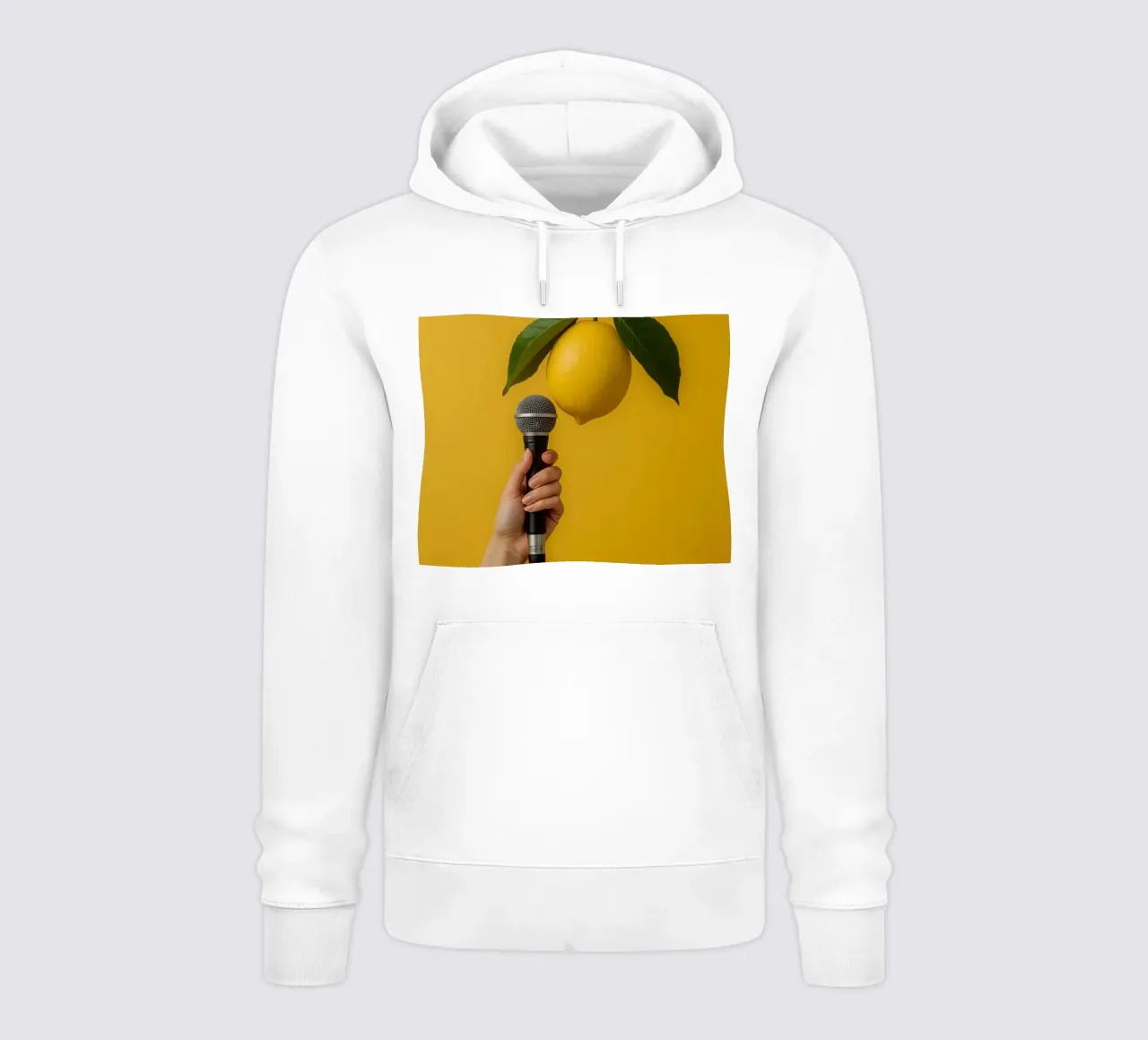 Tecniche al limone felpa con cappuccio da DesignDoodle