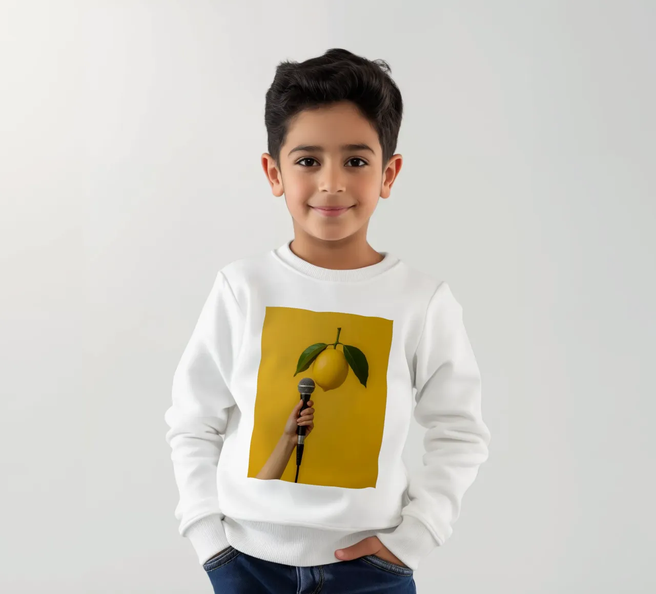 Tecniche al limone felpa bambino da DesignDoodle
