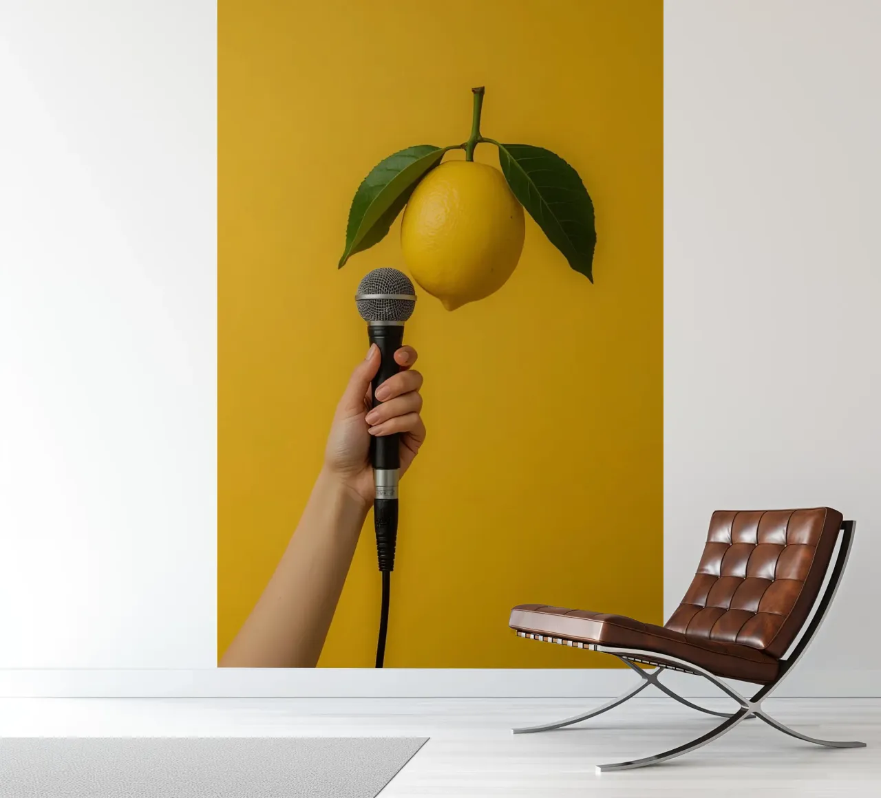 Lemon Techniques fotobehang van DesignDoodle