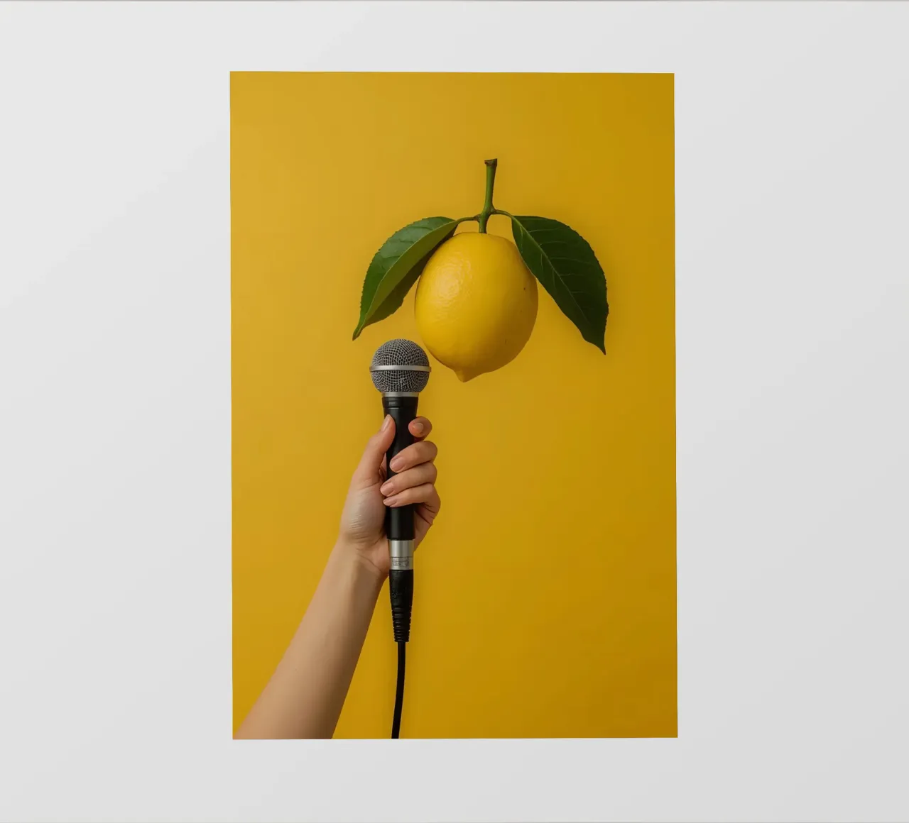 Lemon Techniques fotobehang van DesignDoodle