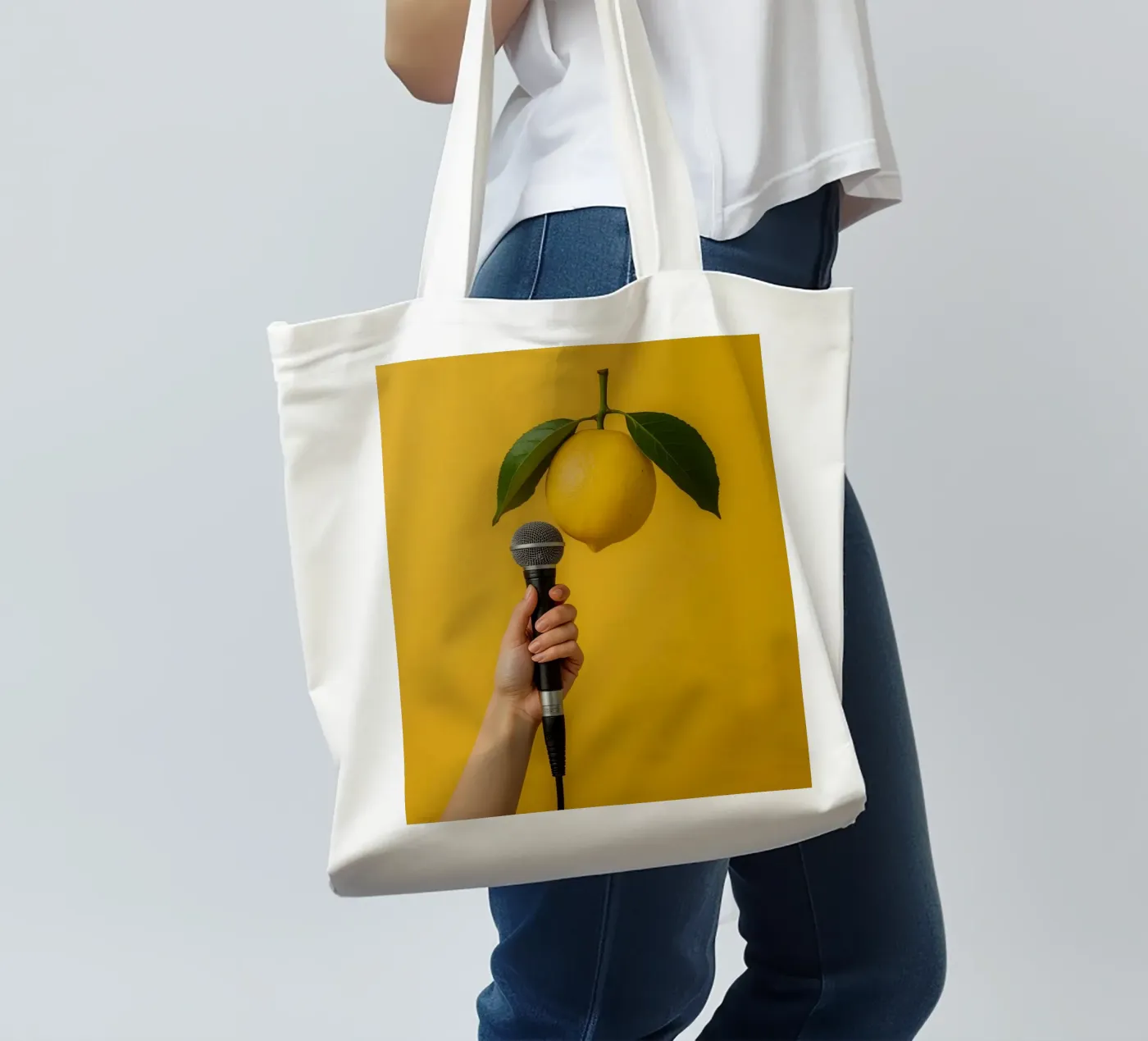 Lemon Techniques tote bag by DesignDoodle