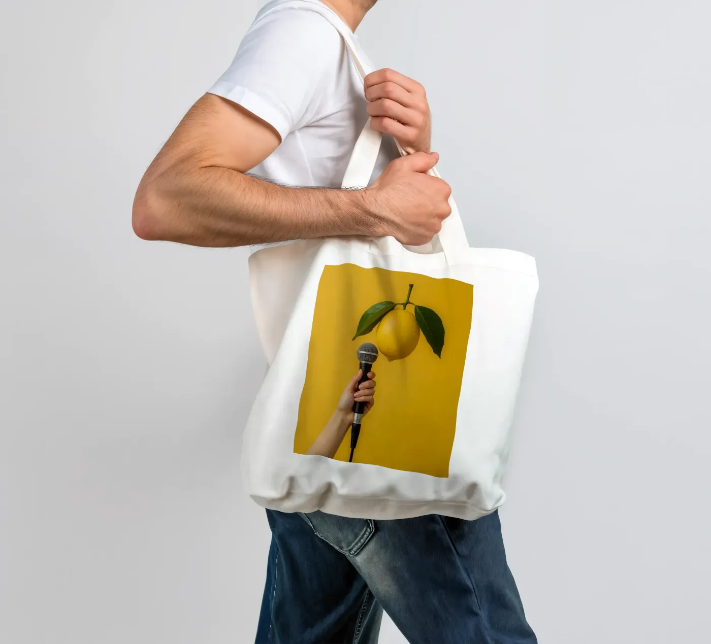Lemon Techniques tote bag by DesignDoodle