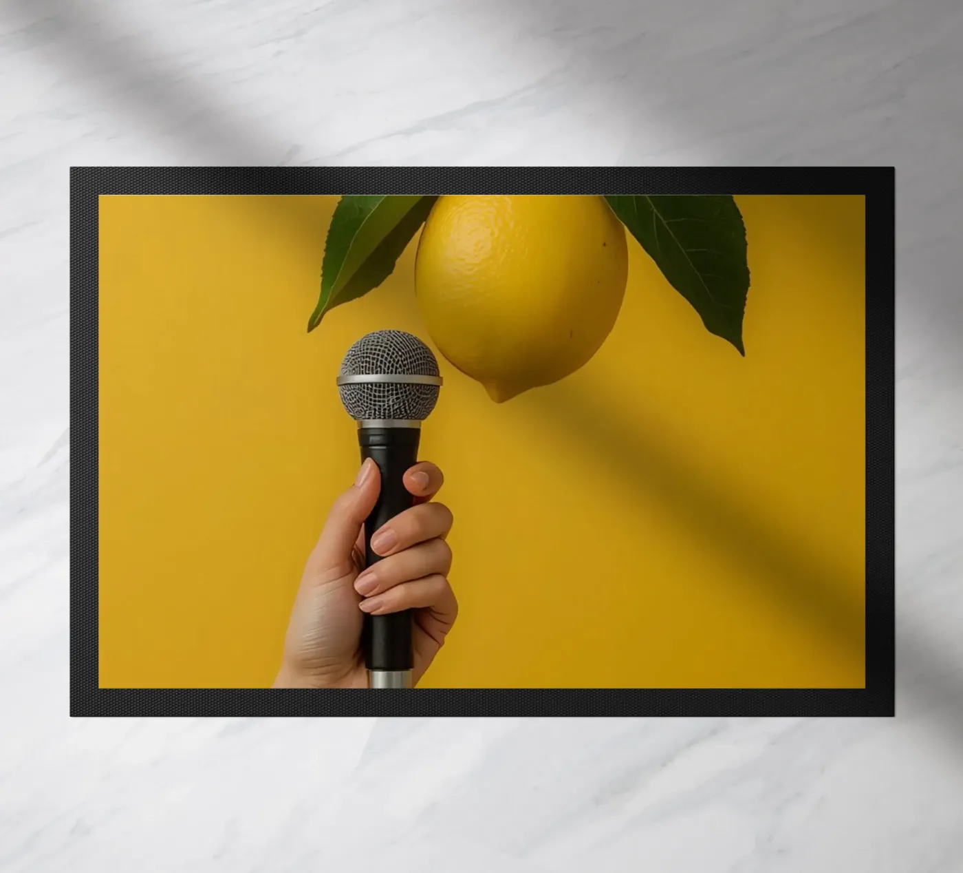 Lemon Techniques Fußmatte von DesignDoodle