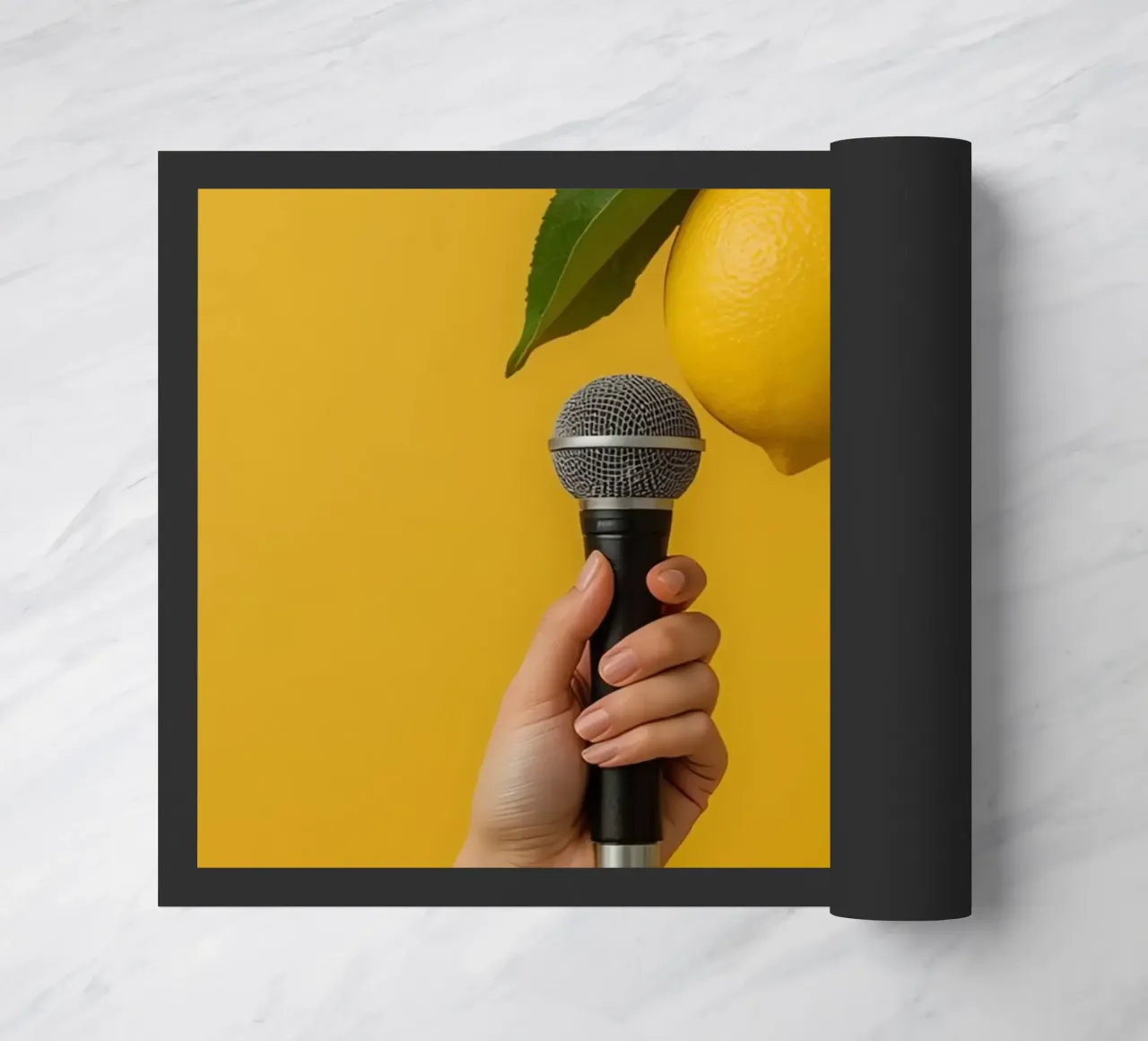 Lemon Techniques Fußmatte von DesignDoodle