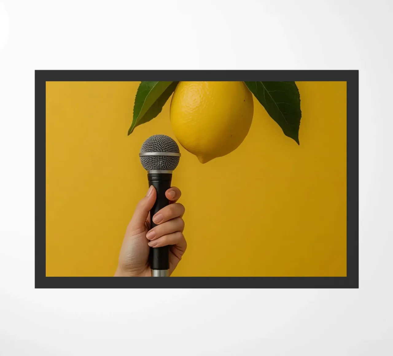 Lemon Techniques Fußmatte von DesignDoodle