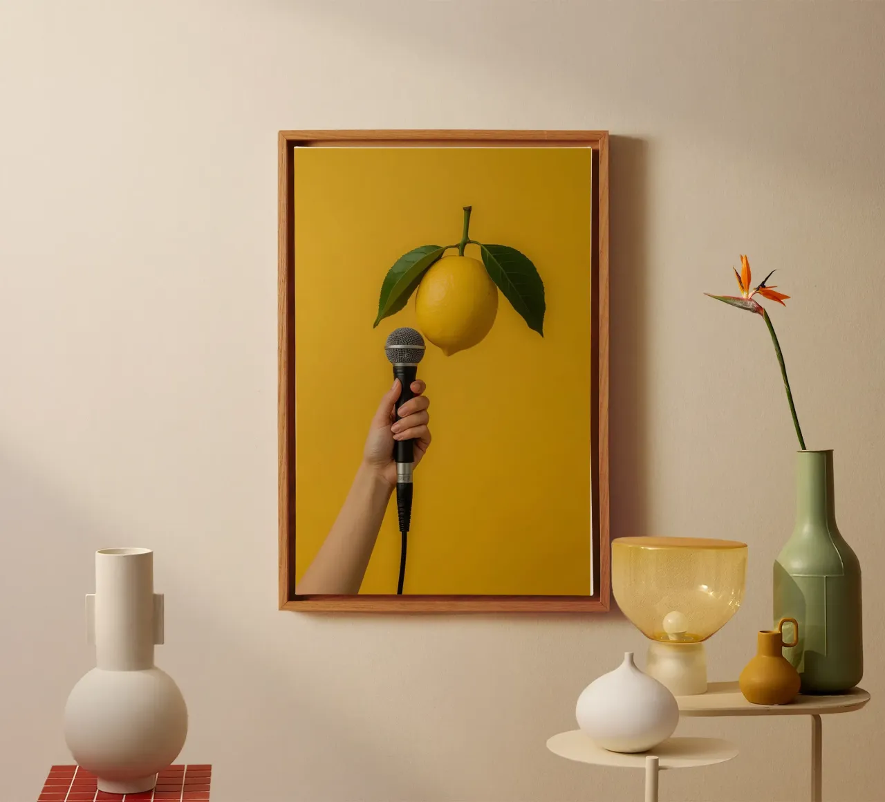 Tecniche al limone tela da DesignDoodle