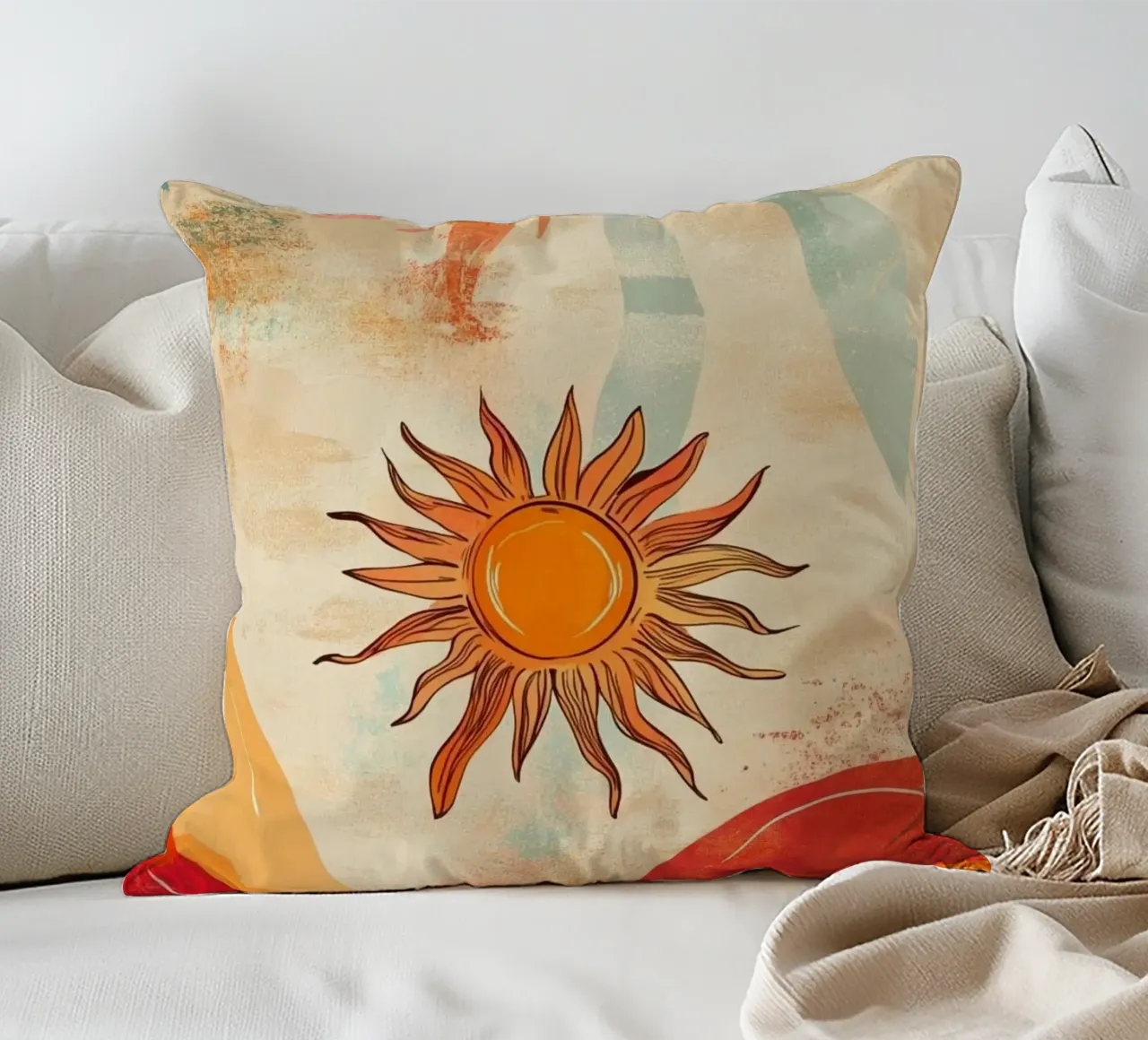 sunlight in curve shape cuscino da comura