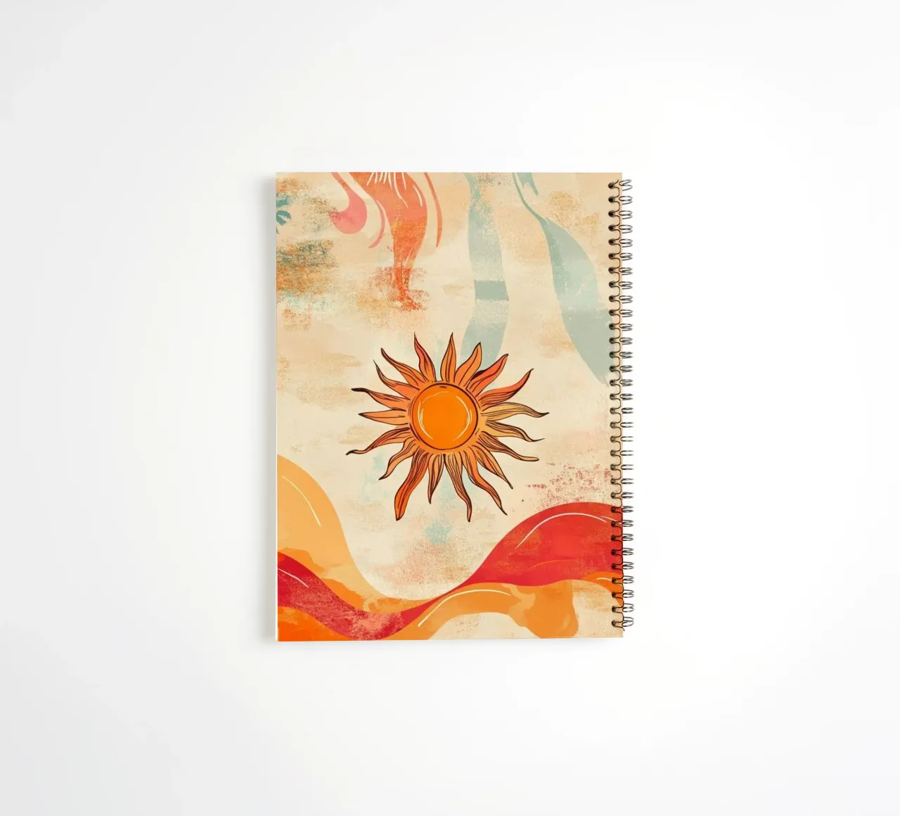 sunlight in curve shape spiral notebook by comura