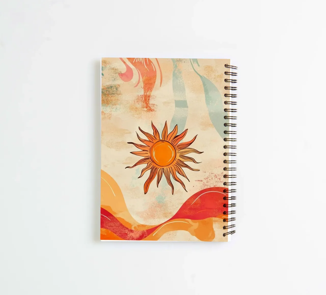 sunlight in curve shape spiral notebook by comura