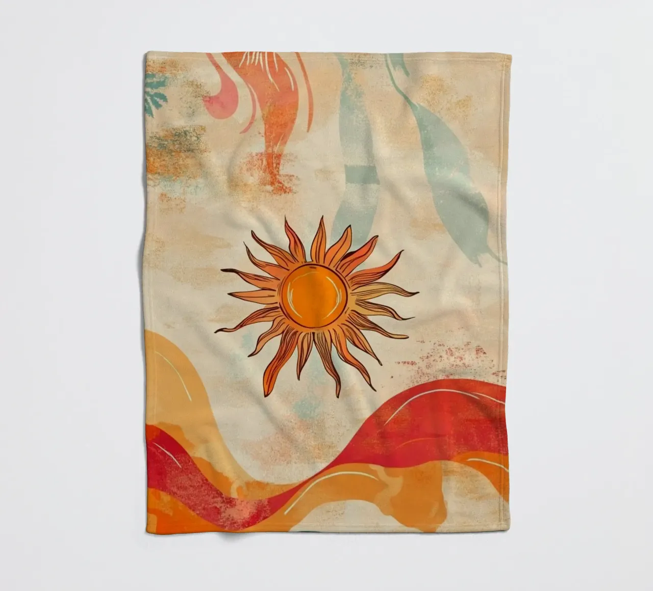 sunlight in curve shape coperta in pile da comura