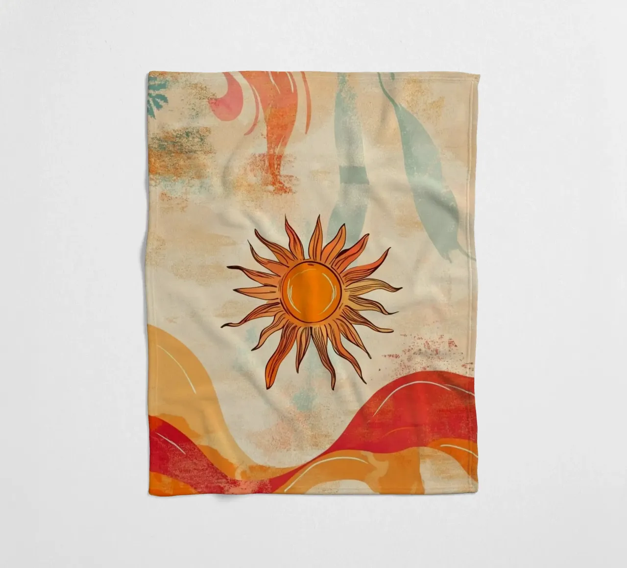 sunlight in curve shape coperta in pile da comura