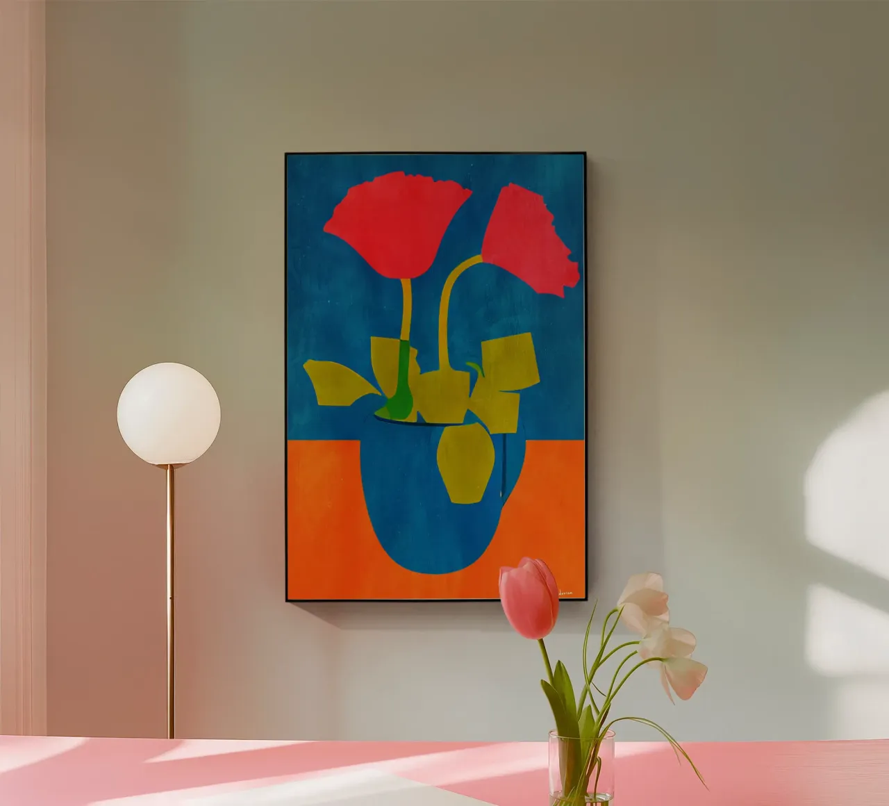 Sunshine Flowers plexiglass da Bo Anderson