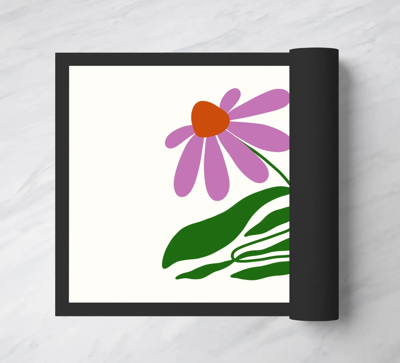 Echinacea flower zerbino da TijanaArtStudio88