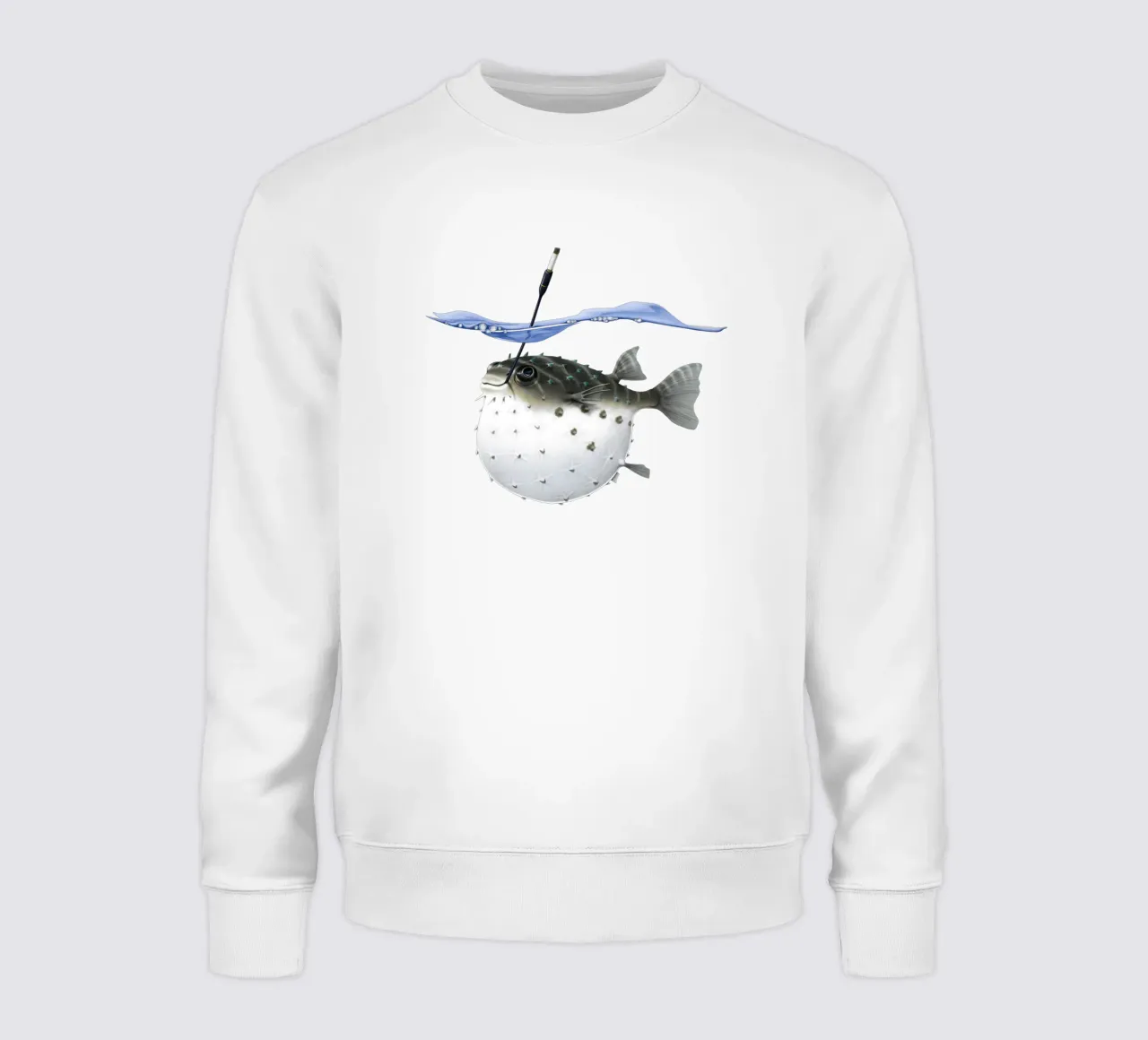 Take it outside (Coloured) sweatshirt by Rob Art | Illustration