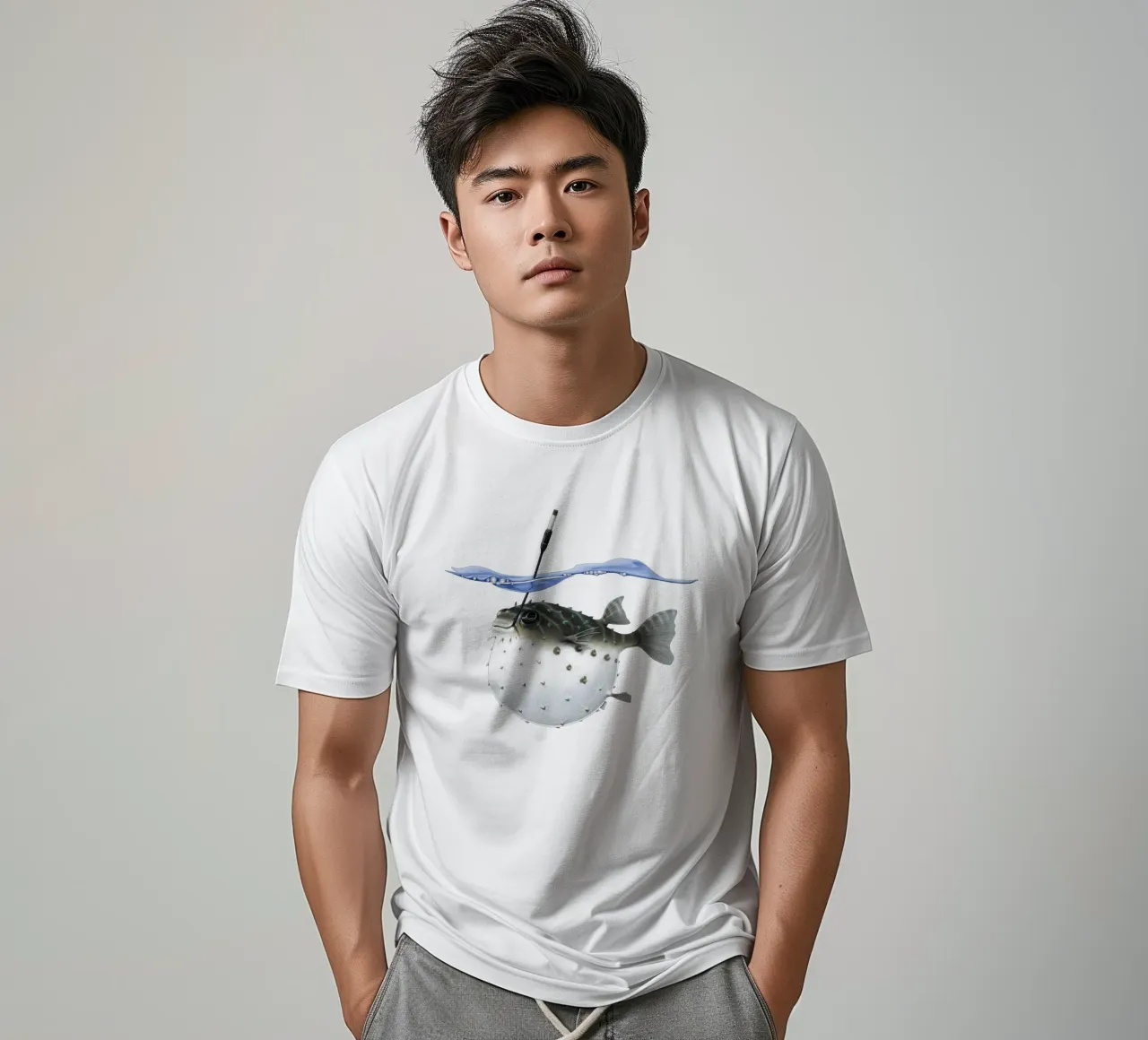 Take it outside (Coloured) t-shirt da Rob Art | Illustration