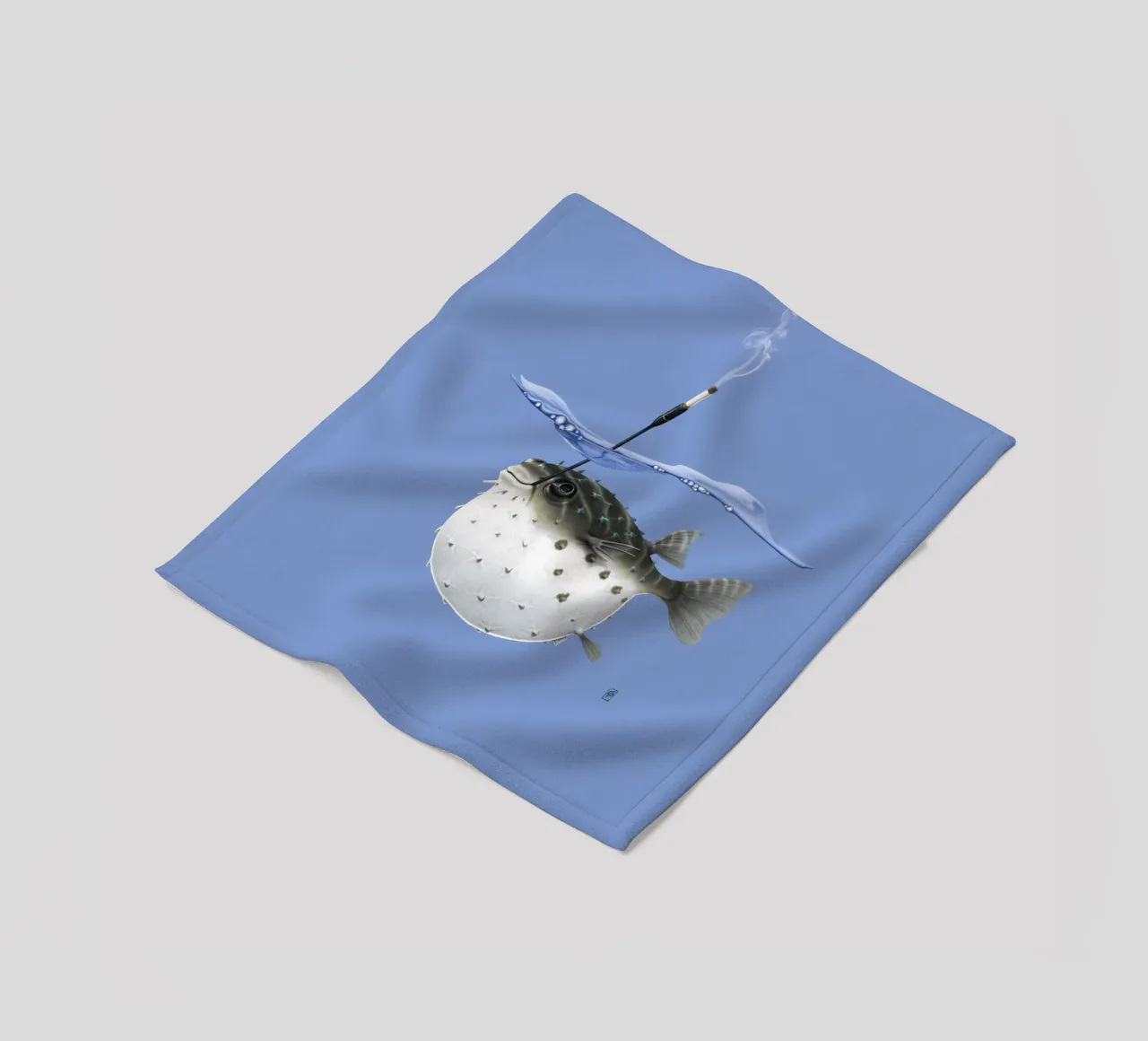 Take it outside (Coloured) coperta in pile da Rob Art | Illustration