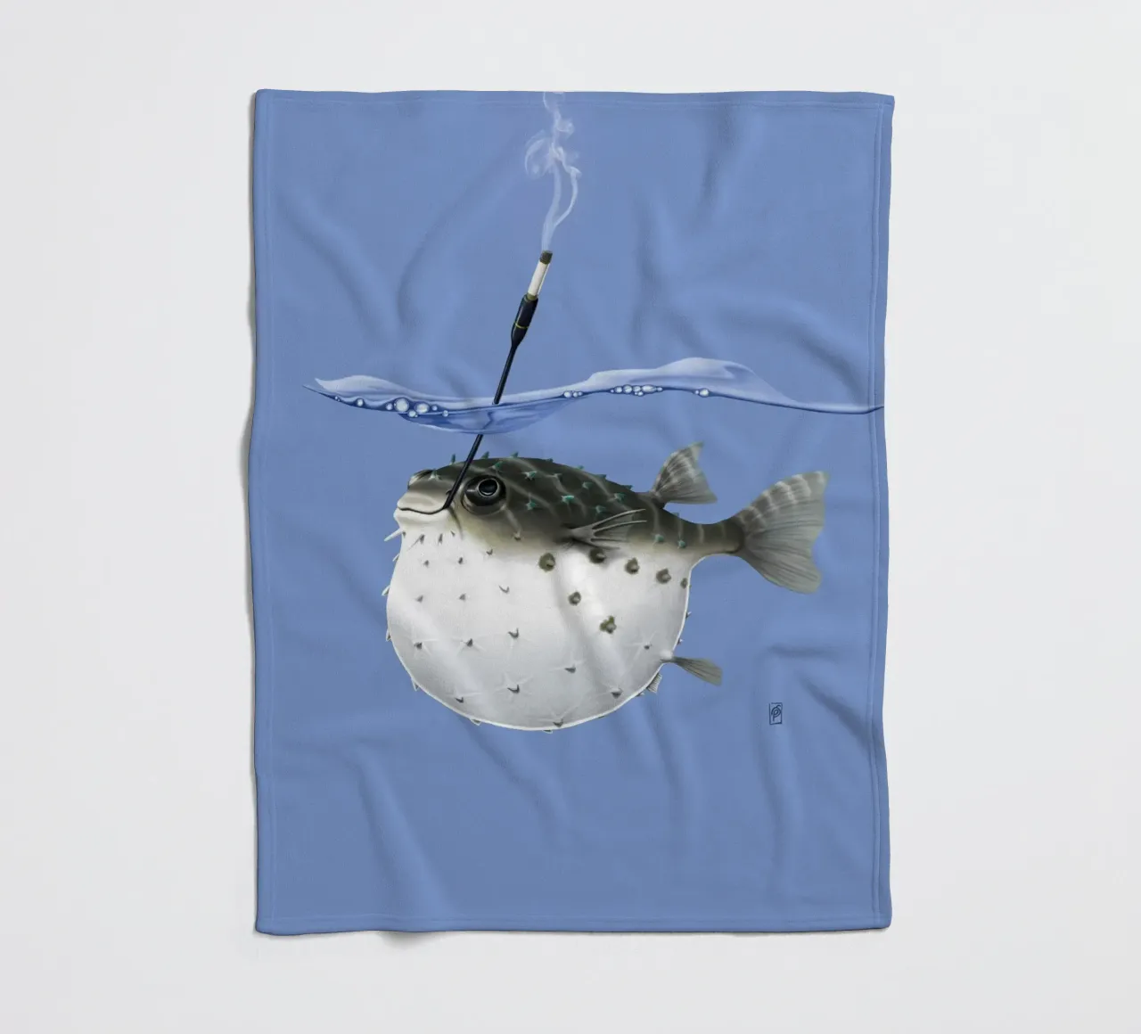Take it outside (Coloured) coperta in pile da Rob Art | Illustration