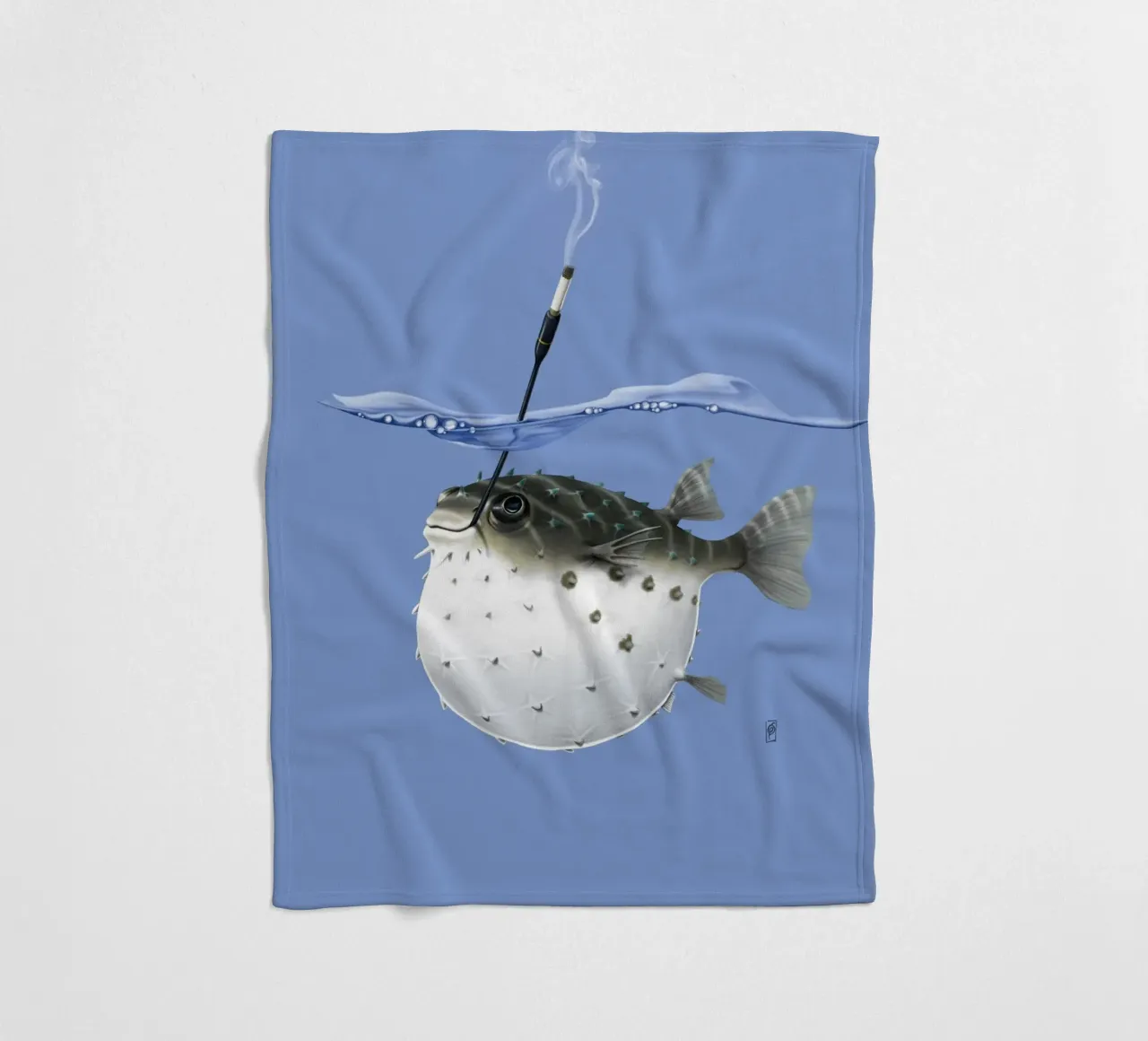 Take it outside (Coloured) coperta in pile da Rob Art | Illustration