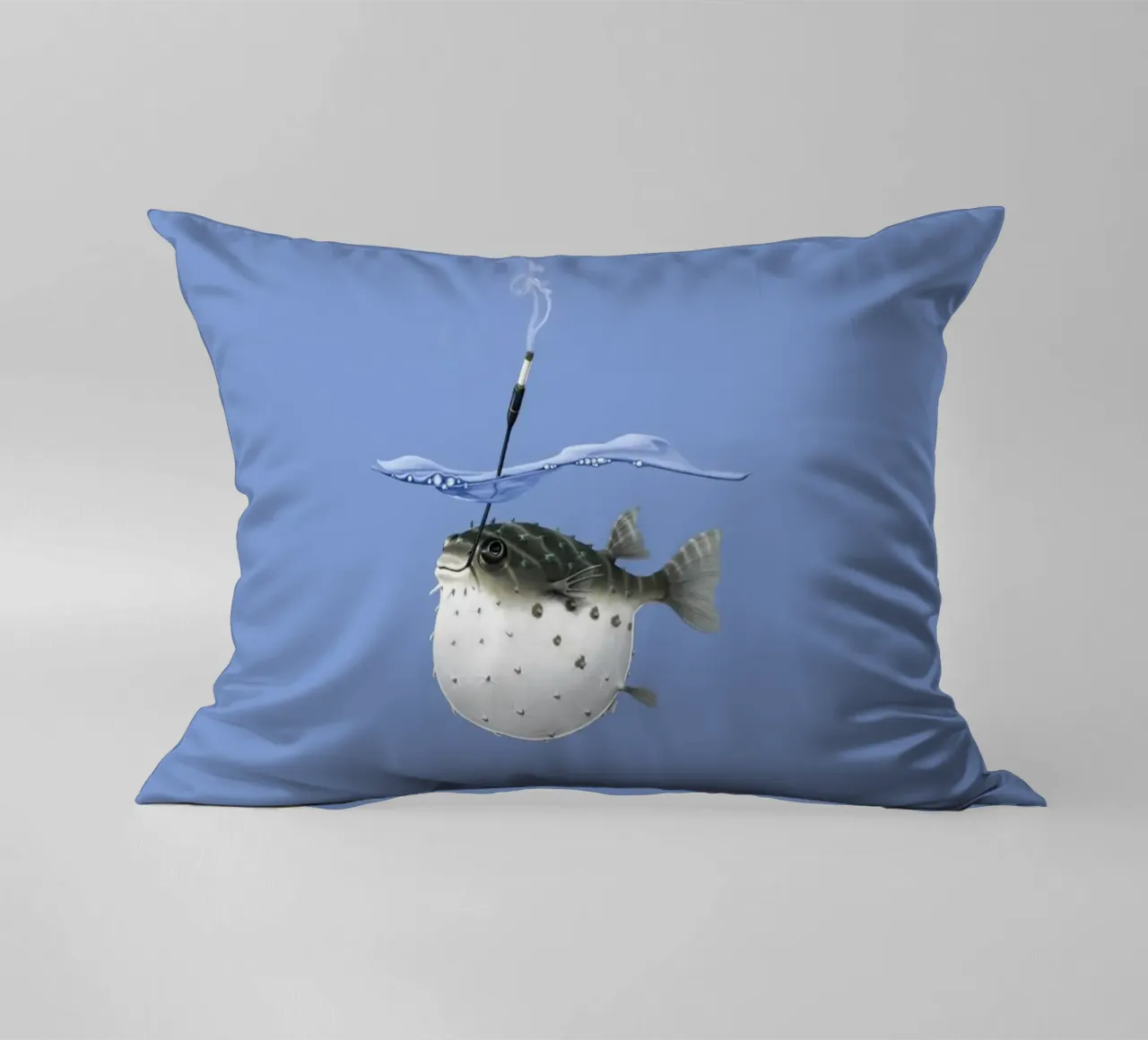 Take it outside (Coloured) cuscino da Rob Art | Illustration