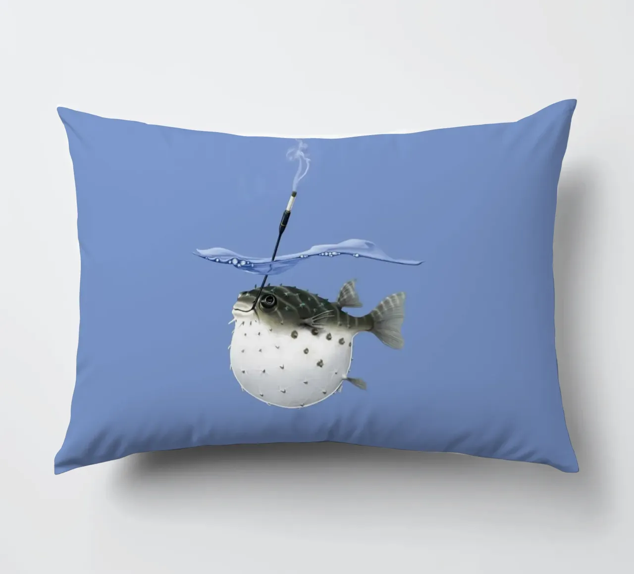 Take it outside (Coloured) cuscino da Rob Art | Illustration