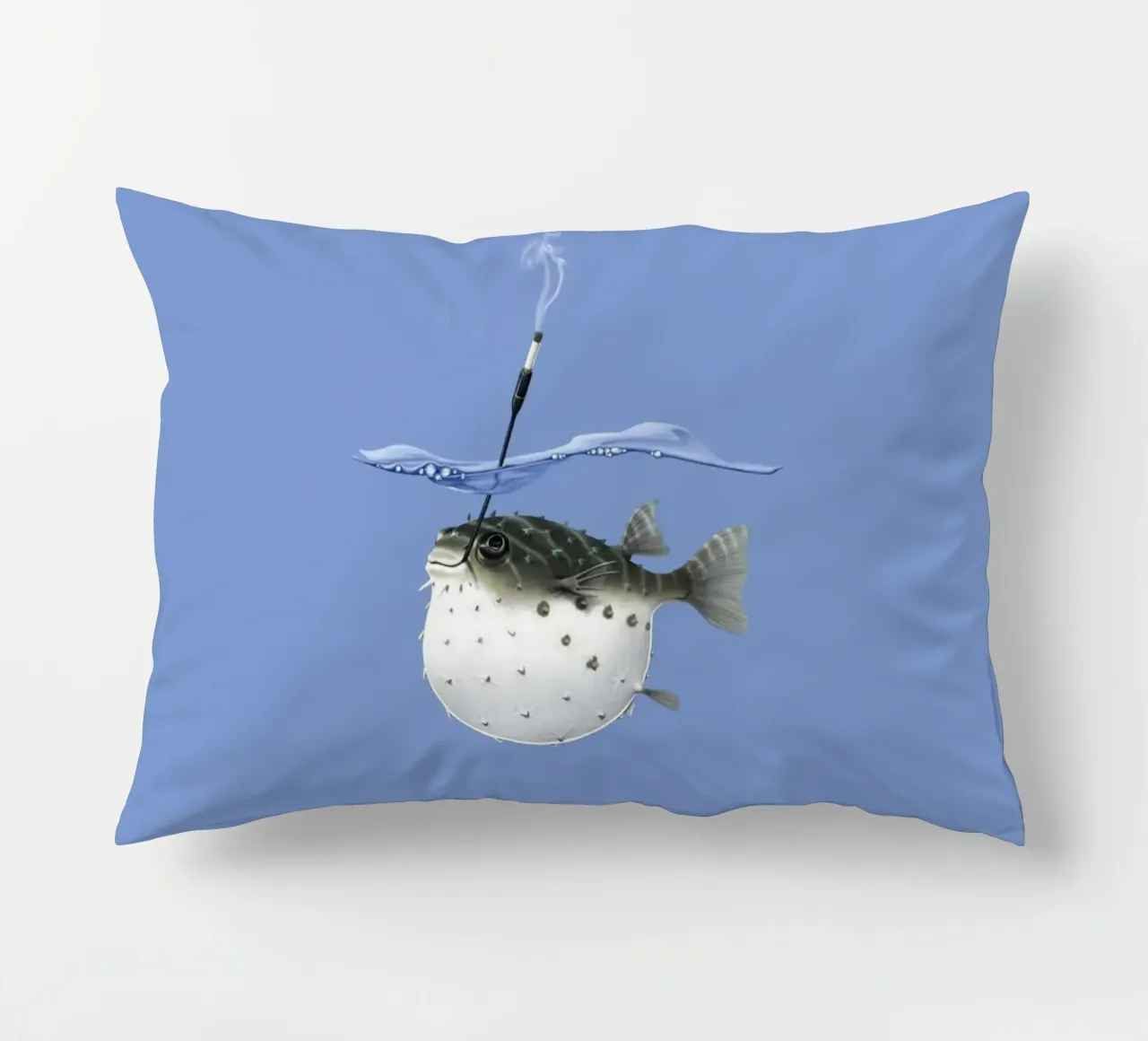 Take it outside (Coloured) cuscino da Rob Art | Illustration