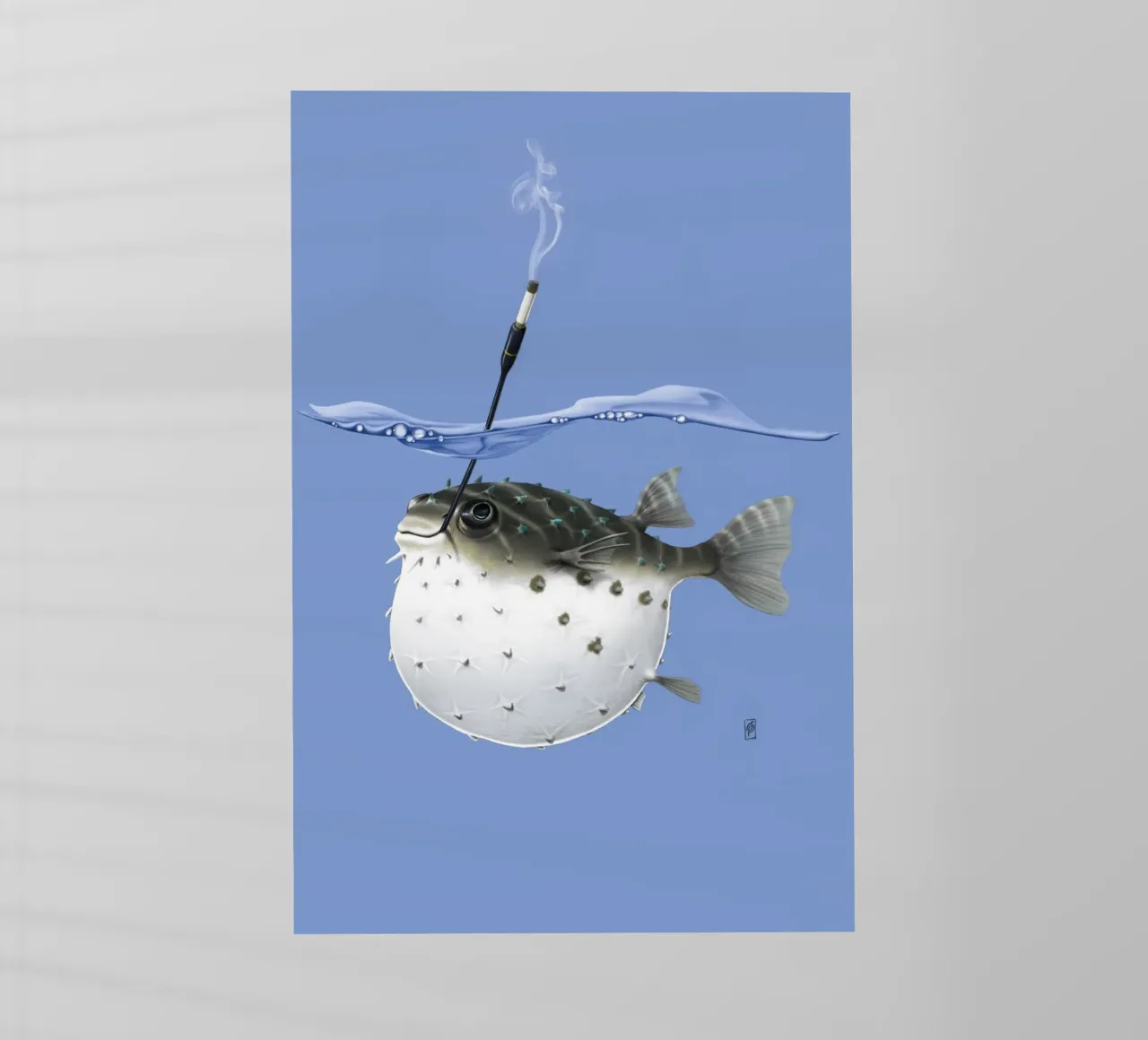 Take it outside (Coloured) pellicola backlit da Rob Art | Illustration