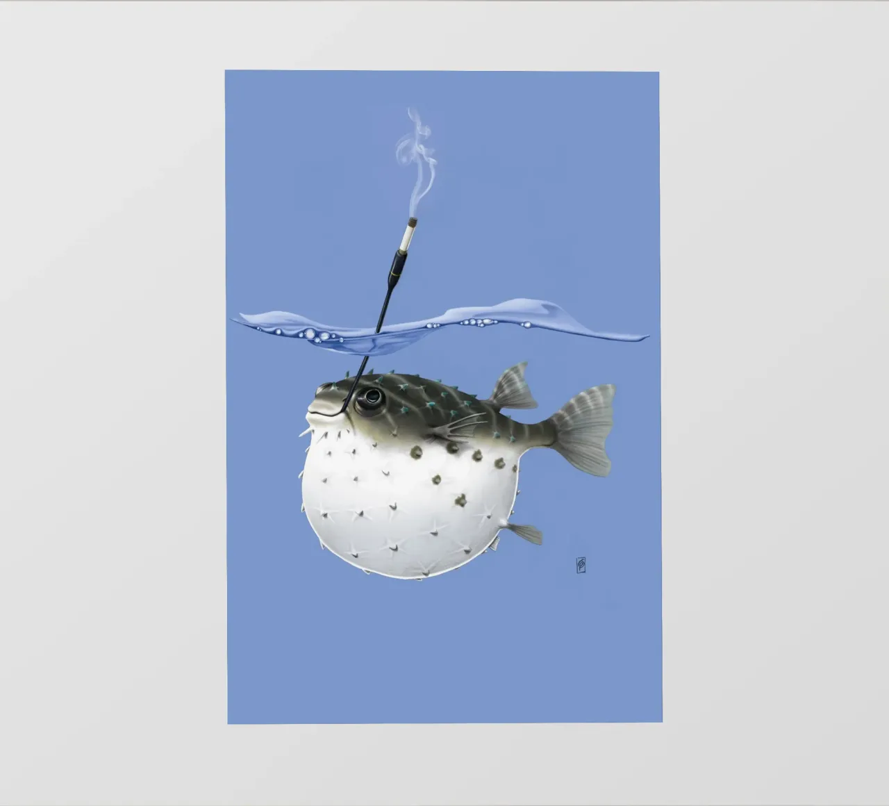 Take it outside (Coloured) telo in pvc da Rob Art | Illustration