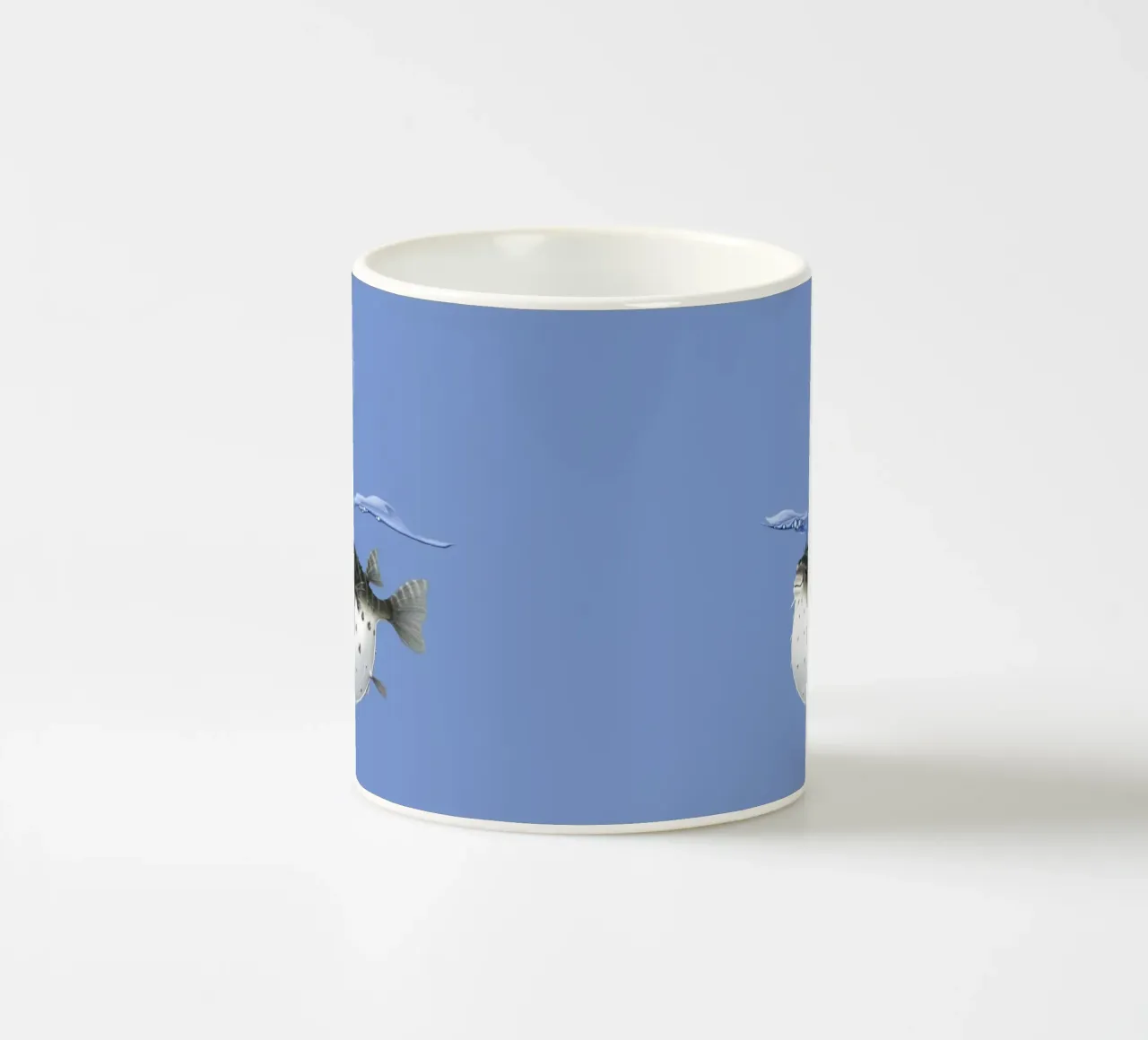 Take it outside (Coloured) tazza in ceramica da Rob Art | Illustration
