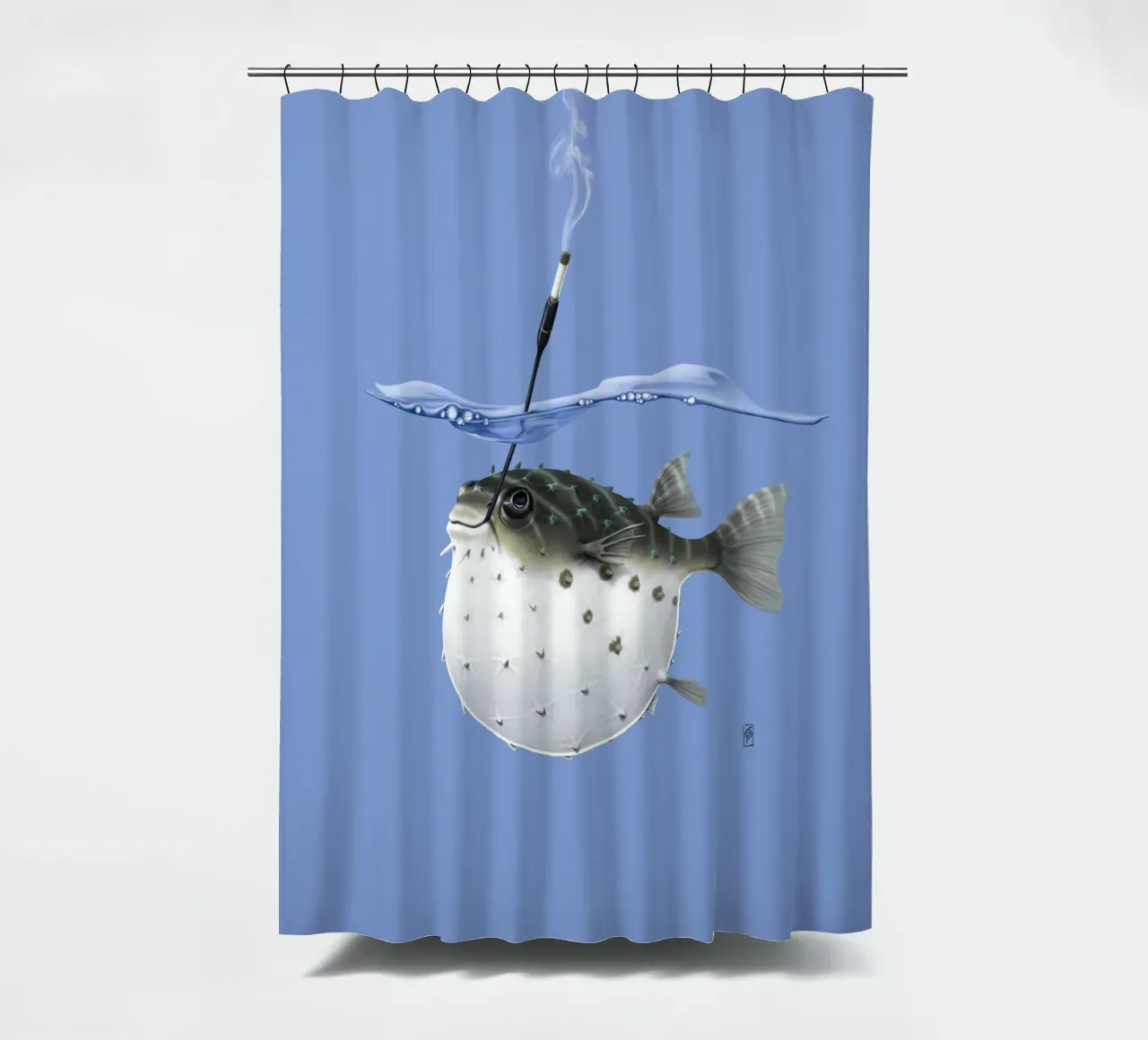 Take it outside (Coloured) tenda da doccia da Rob Art | Illustration