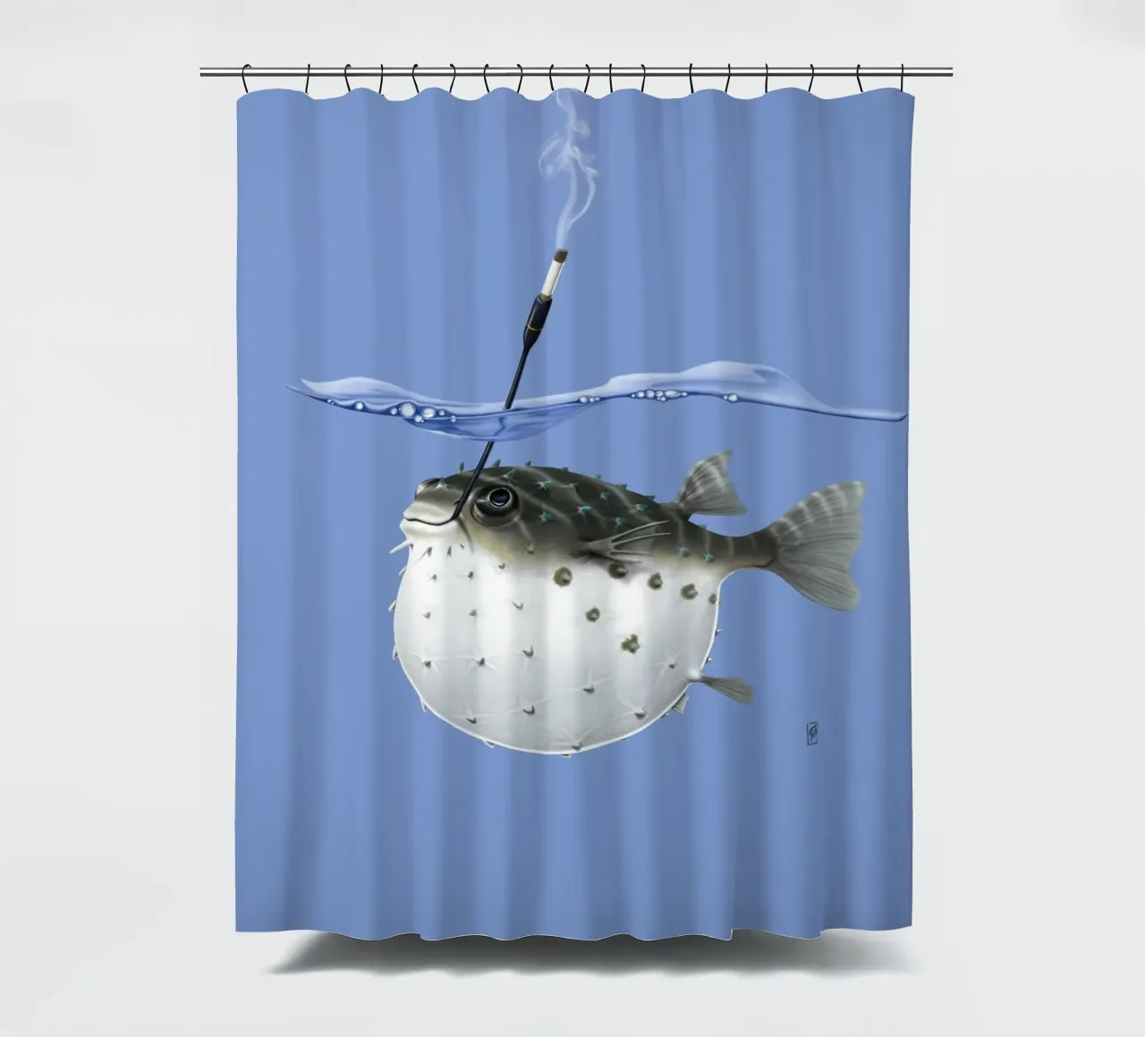 Take it outside (Coloured) tenda da doccia da Rob Art | Illustration
