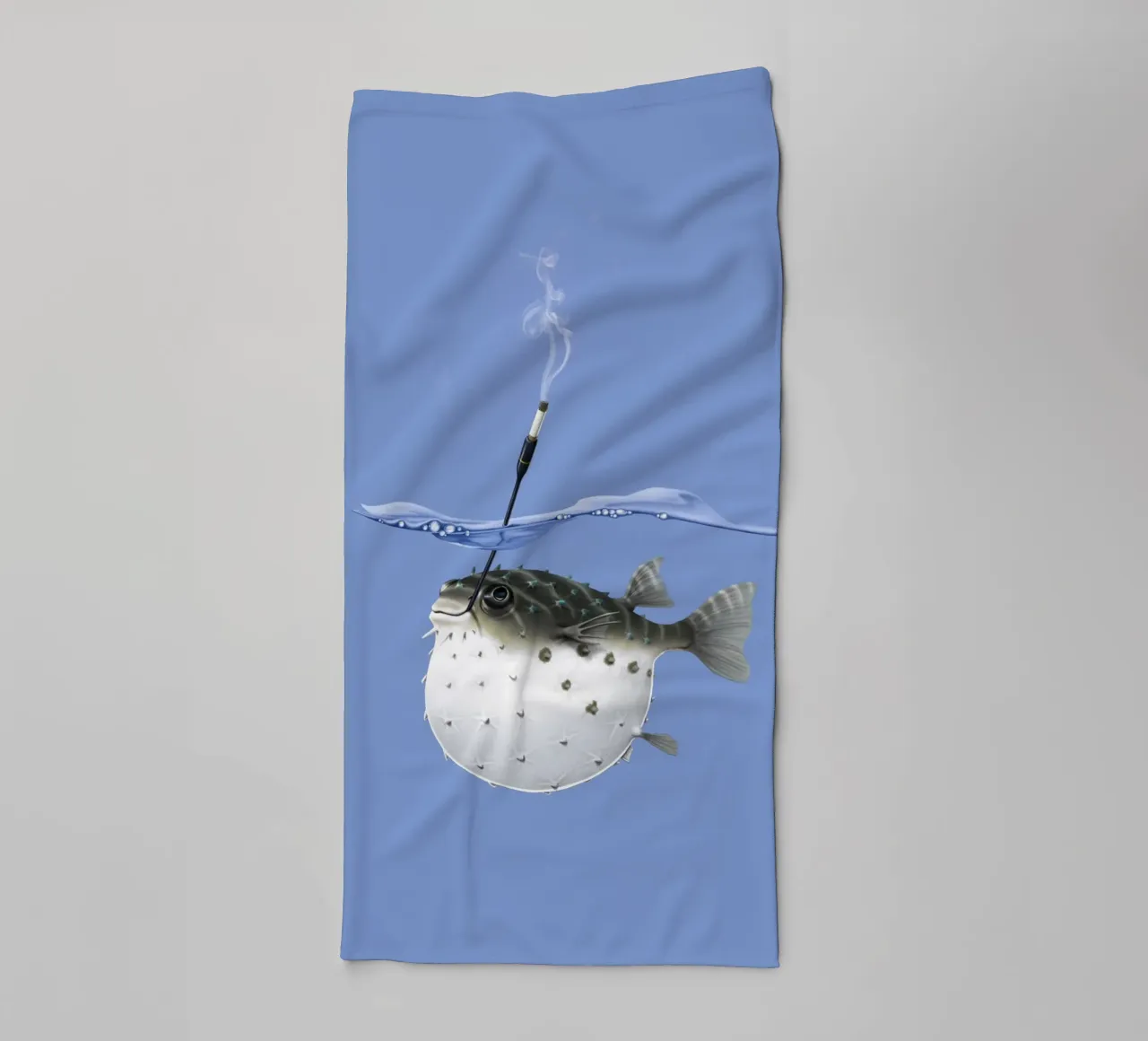 Take it outside (Coloured) asciugamano da bagno da Rob Art | Illustration