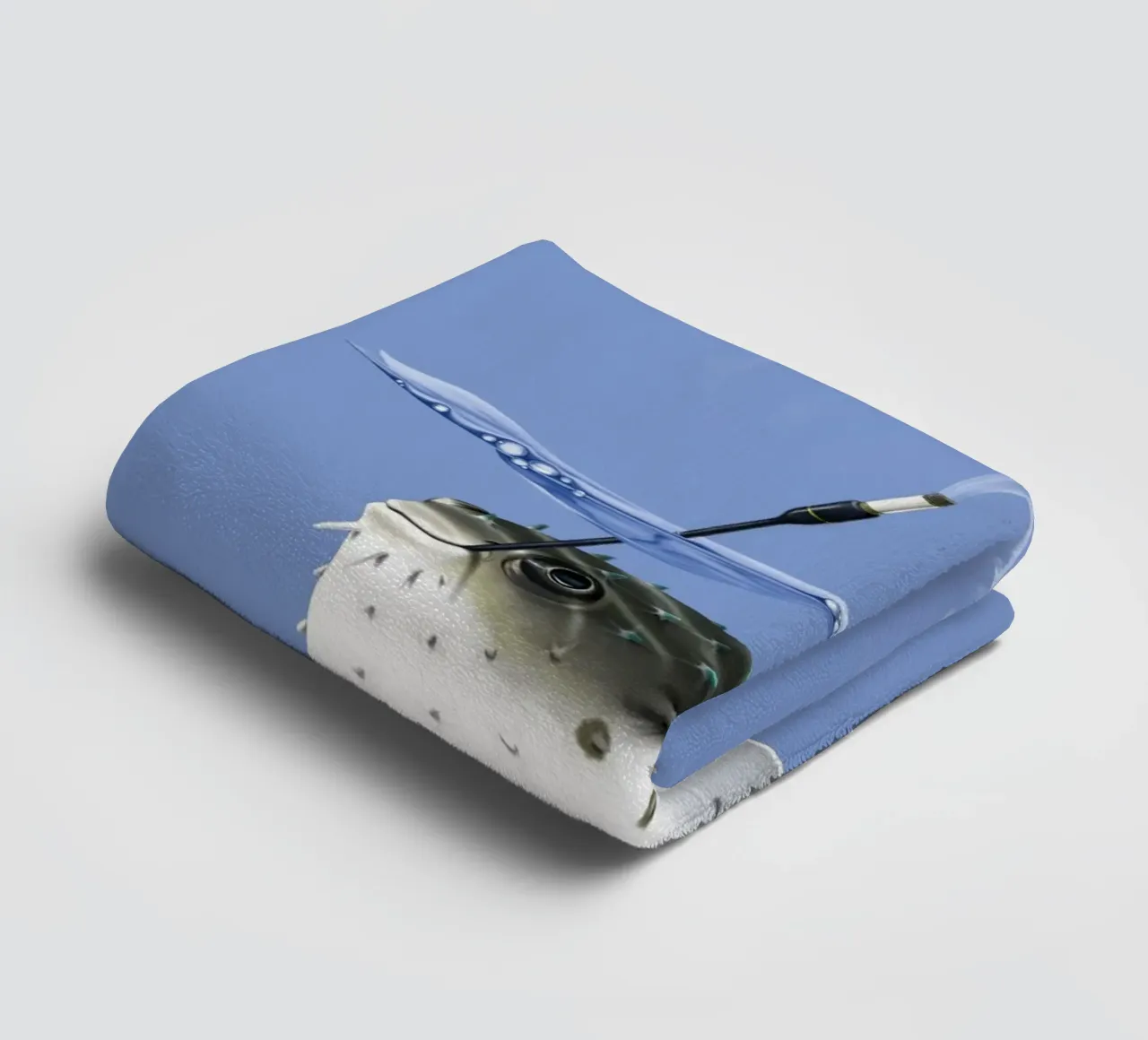 Take it outside (Coloured) asciugamano da bagno da Rob Art | Illustration